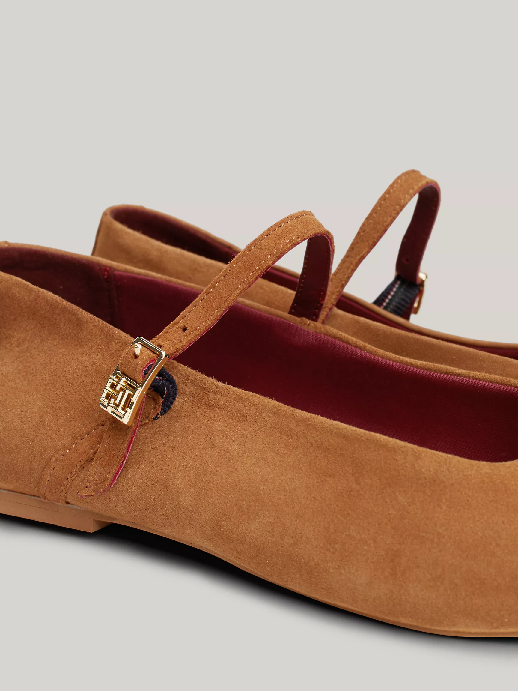 Женская обувь Tommy Hilfiger, Балетки из замши в стиле Mary Jane