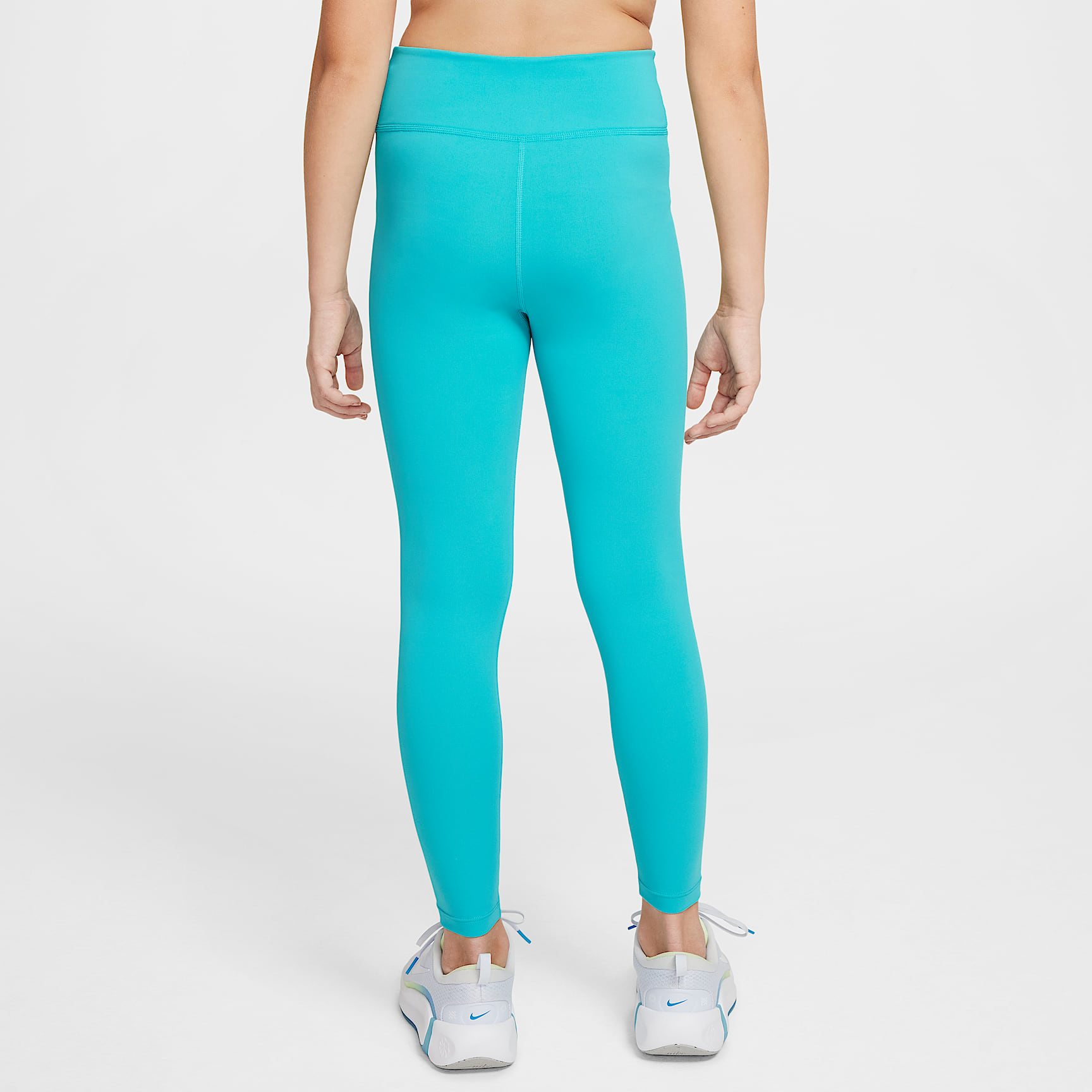 Nike One Big Kids' (Girls') Dri-FIT High-Waisted Leggings