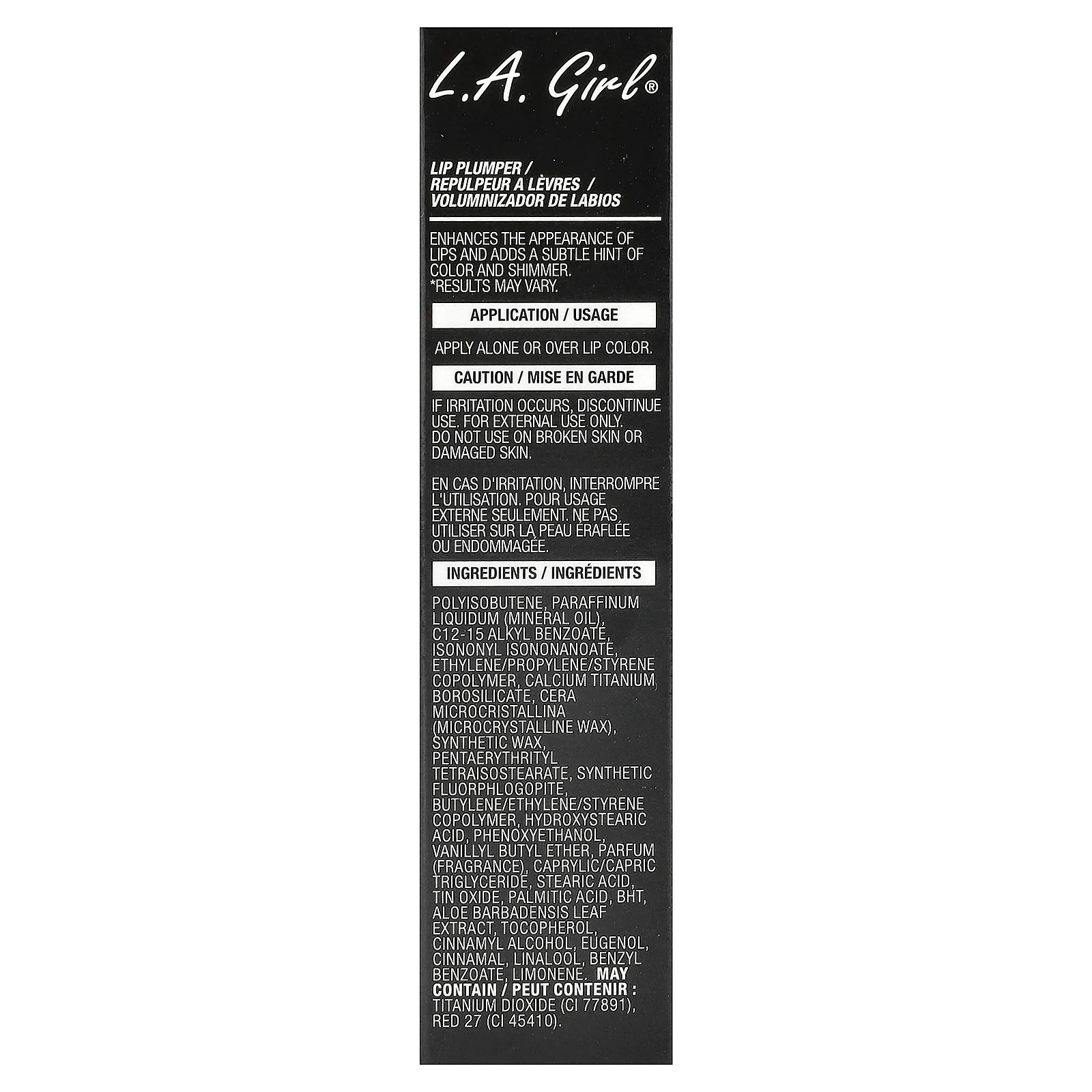 L.A. Girl, губная помада, блеск для губ, голографическая GLP529, 13 мл (0,44 жидк. унции)