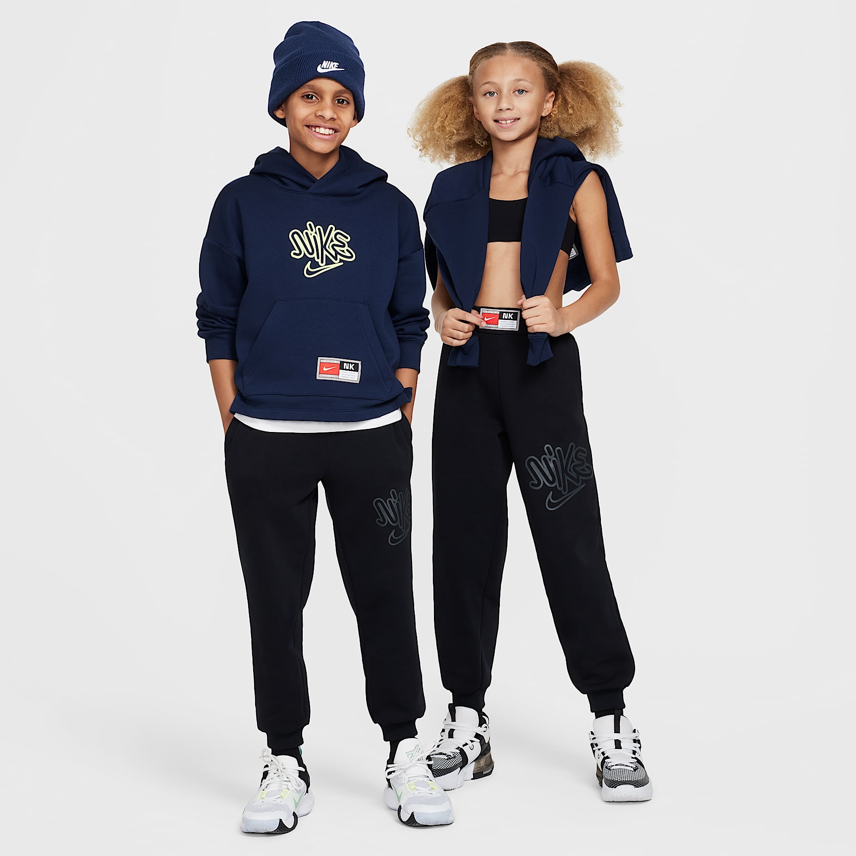Nike Culture of Basketball Big Kids' Fleece Basketball Pants