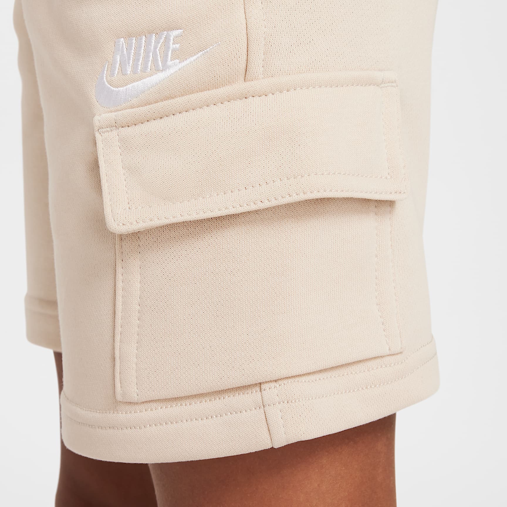 Nike Sportswear Club Big Kids' French Terry Cargo Shorts
