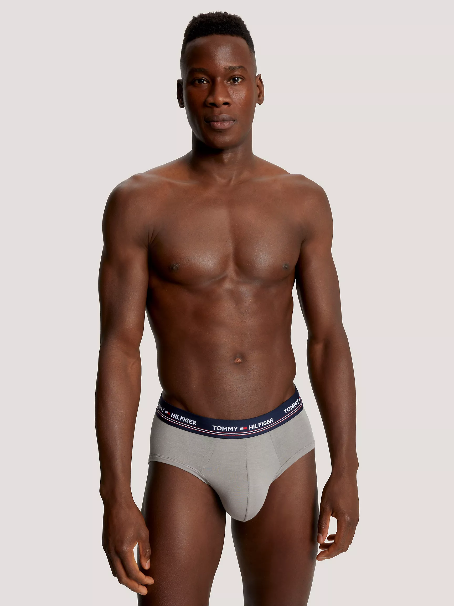 Мужское нижнее белье Tommy Hilfiger, Эластичные трусы-брифы из модала (набор 3 шт.)