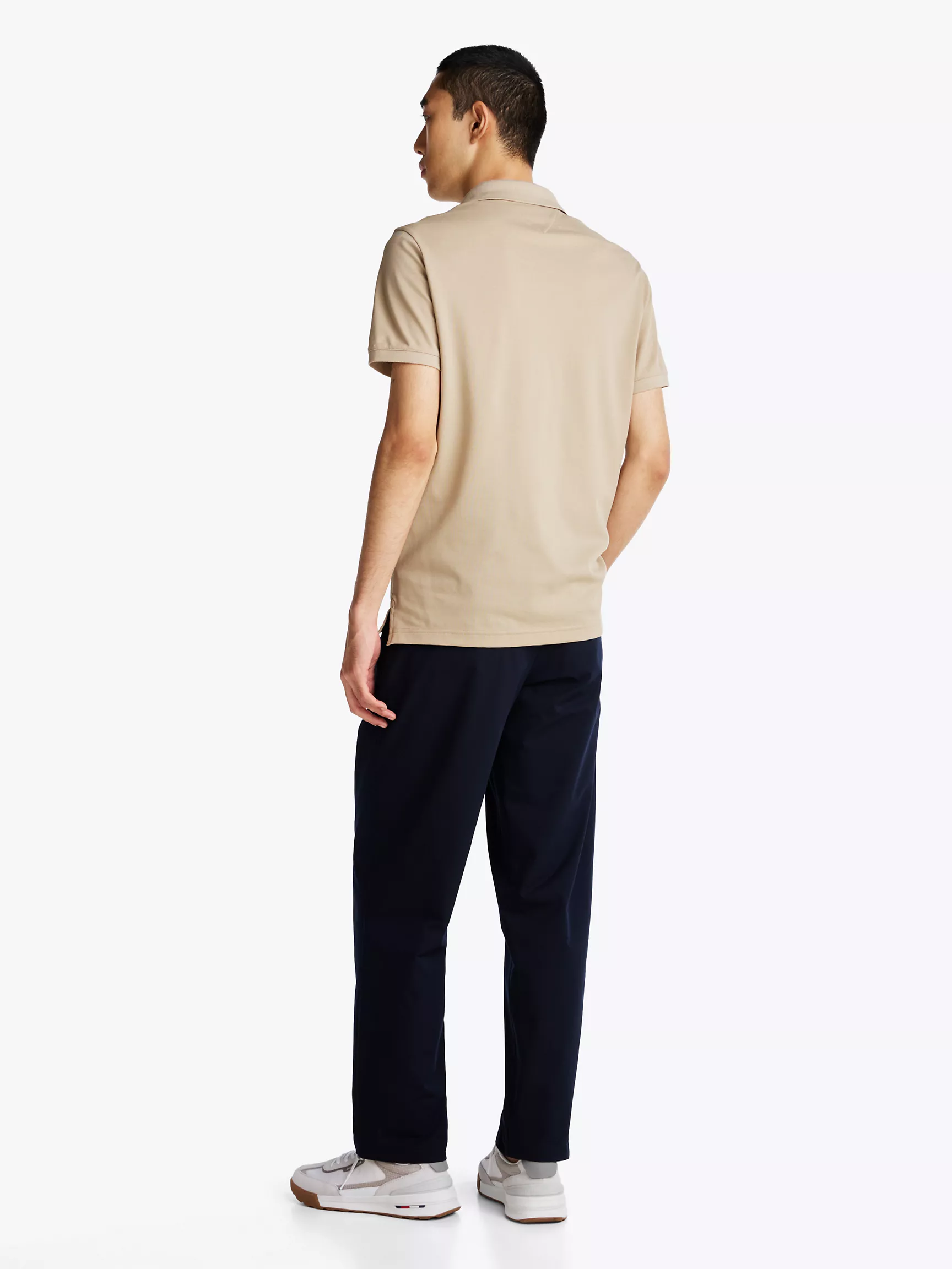 Мужское поло Tommy Hilfiger, Поло стандартного кроя с вышитым логотипом Crest и флагом