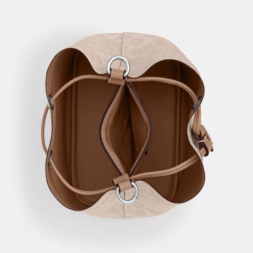 Сумка COACH Rowan Bucket Bag In Signature Canvas