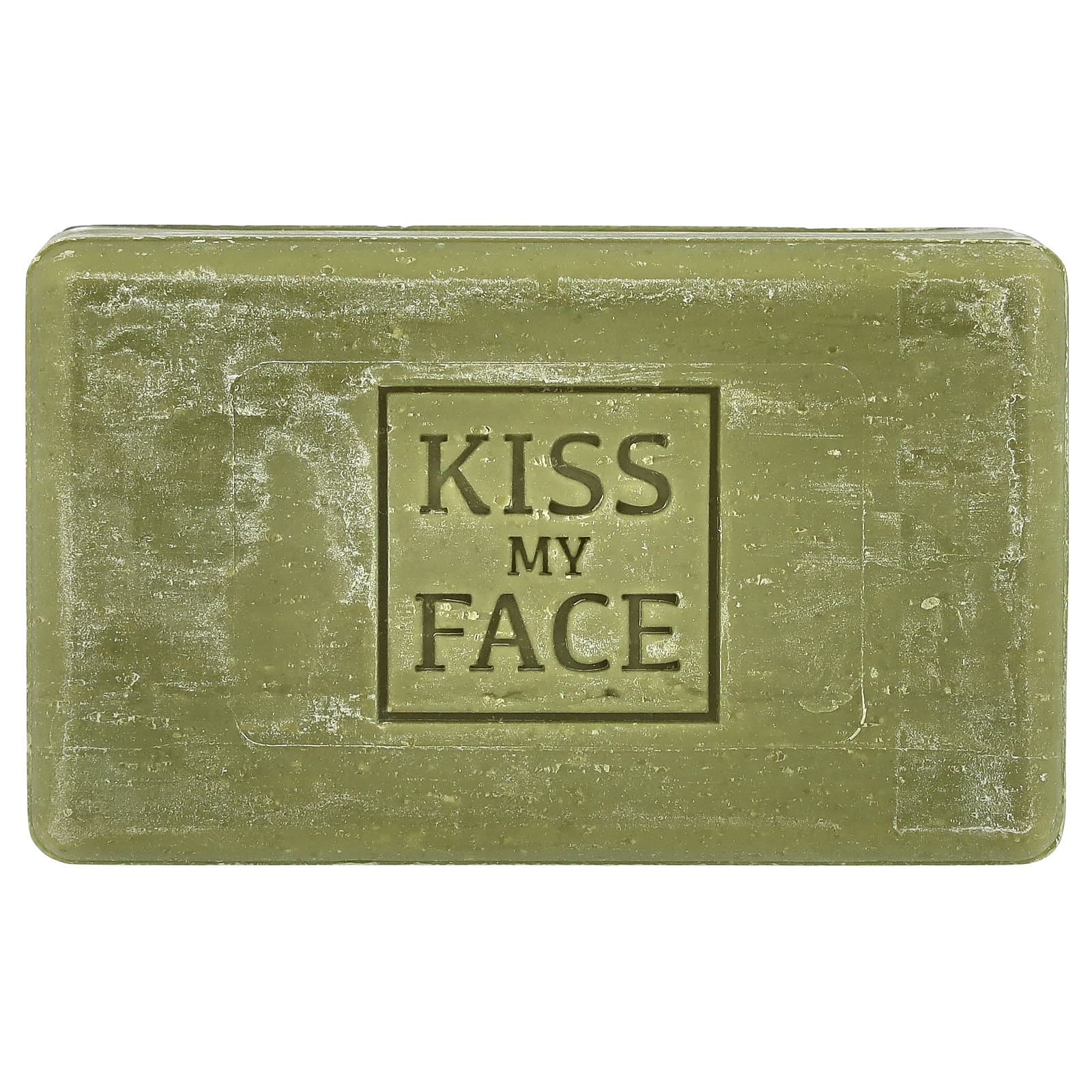 Kiss My Face, Кусковое мыло с оливковым маслом, оливковое и лавандовое, 230 г (8 унций)