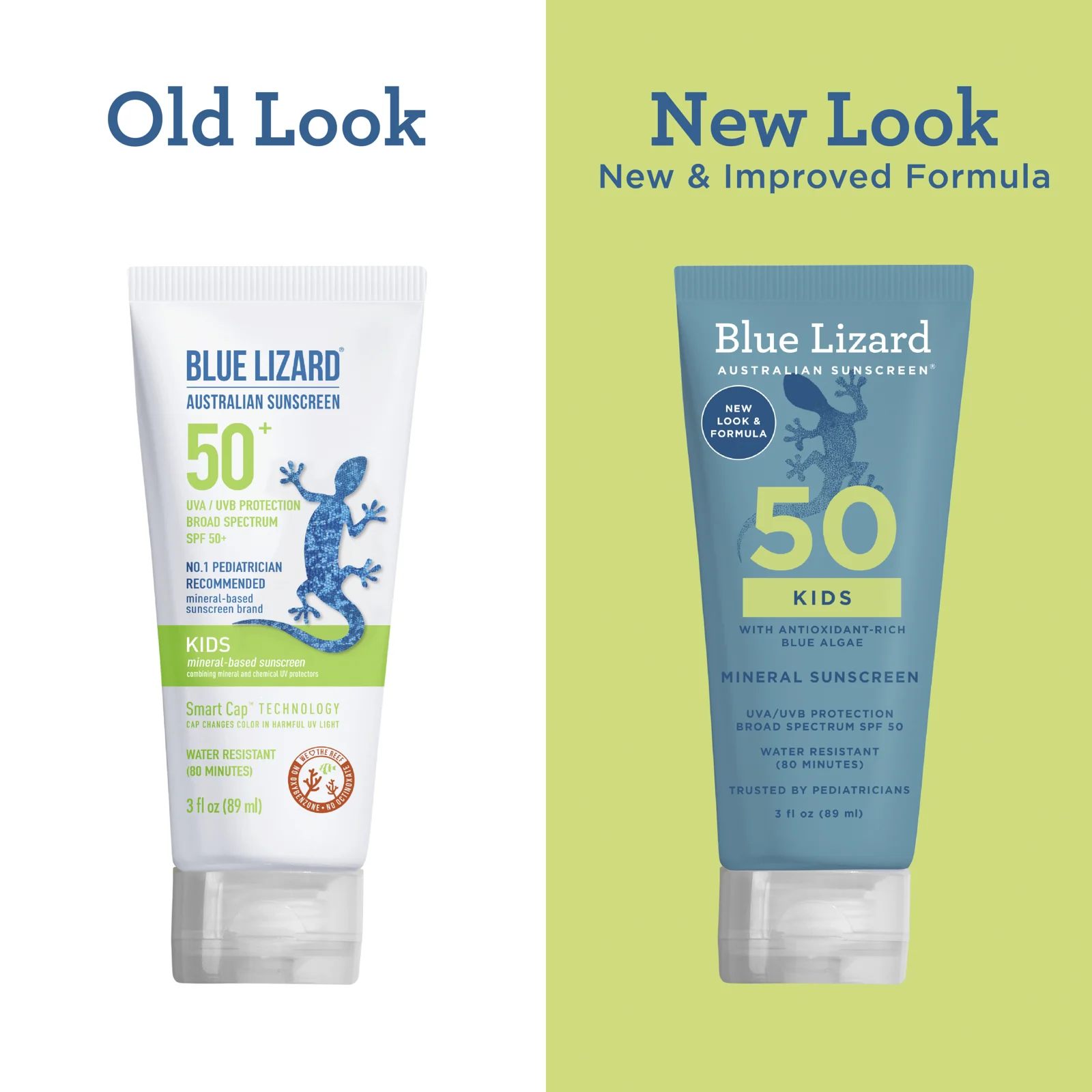 Blue Lizard Australian Sunscreen, детское минеральное солнцезащитное средство, SPF 50, 89 мл (3 жидк. унции)