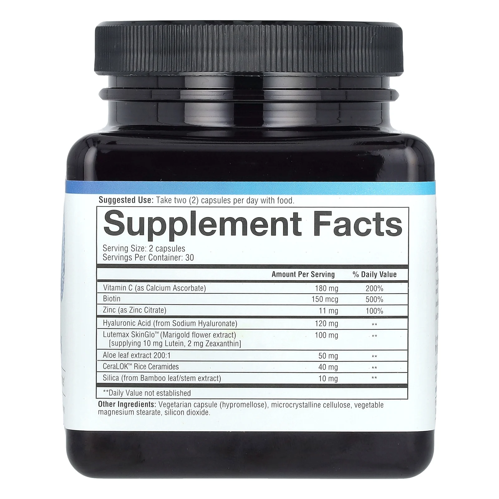 Youtheory, Hyaluronic Plus, 60 вегетарианских капсул