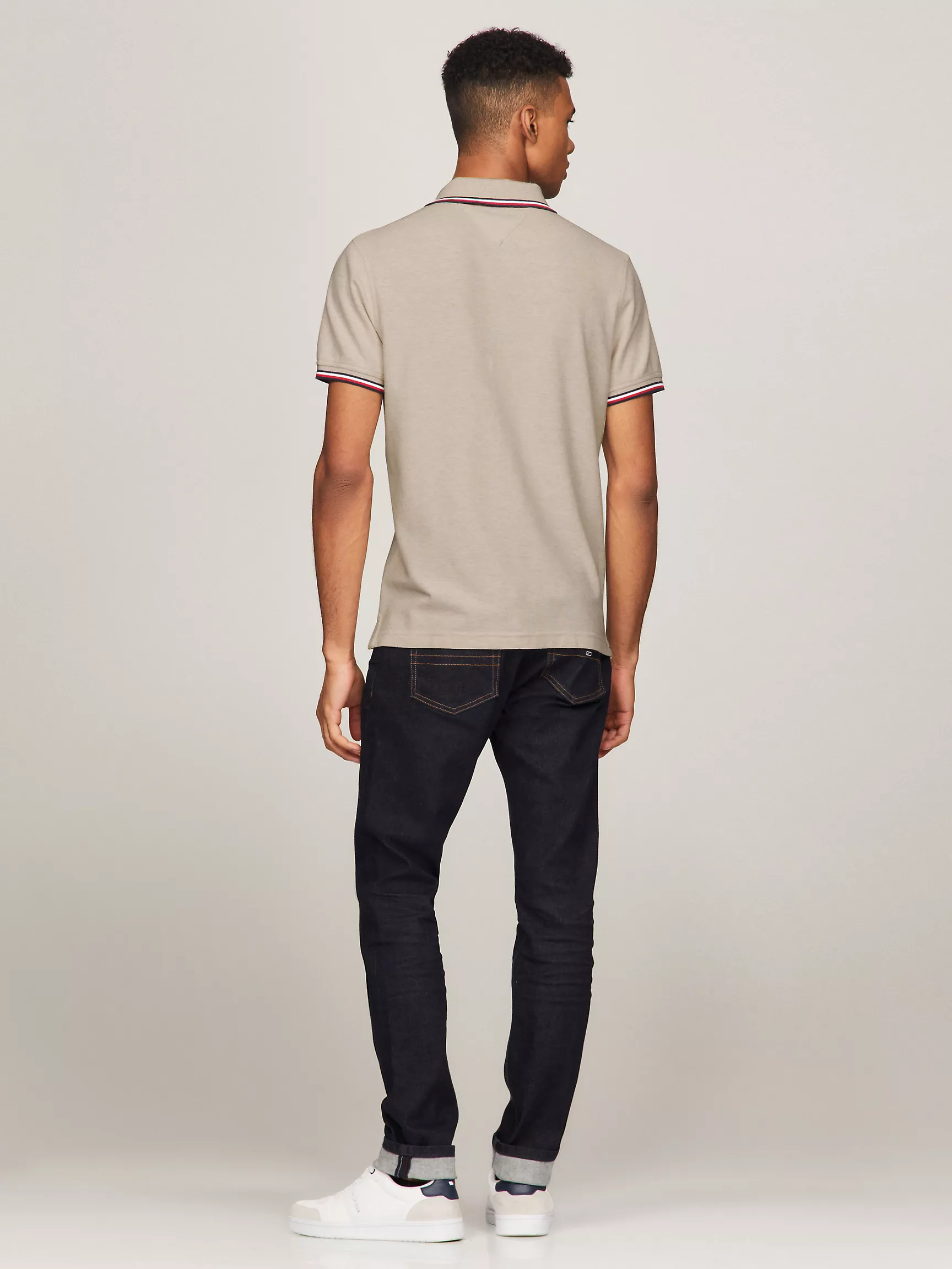 Мужское поло Tommy Hilfiger, Влагоотводящее поло Tommy стандартного кроя