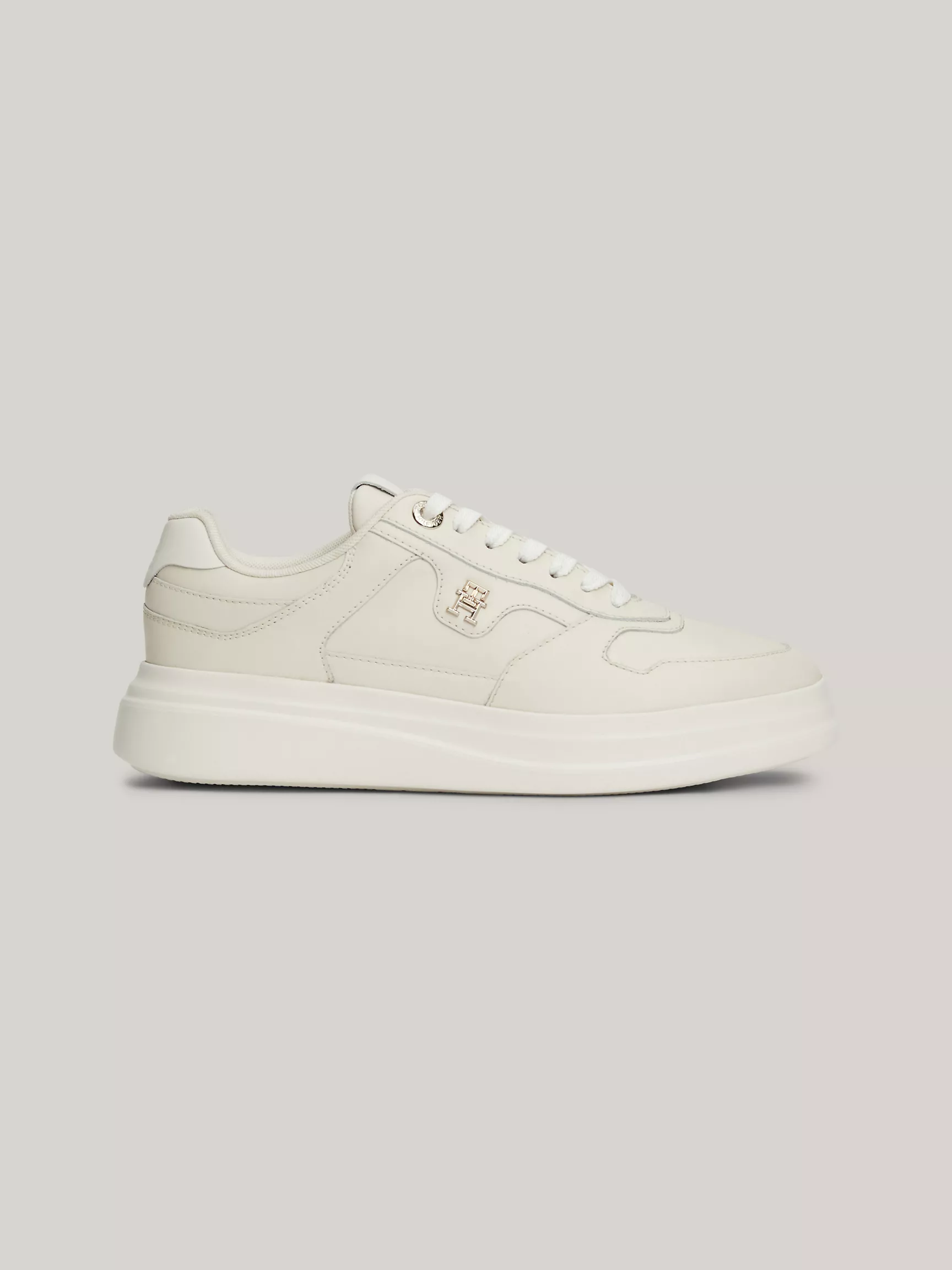 Женские кроссовки Tommy Hilfiger, Роскошные кожаные кеды с заостренным носком