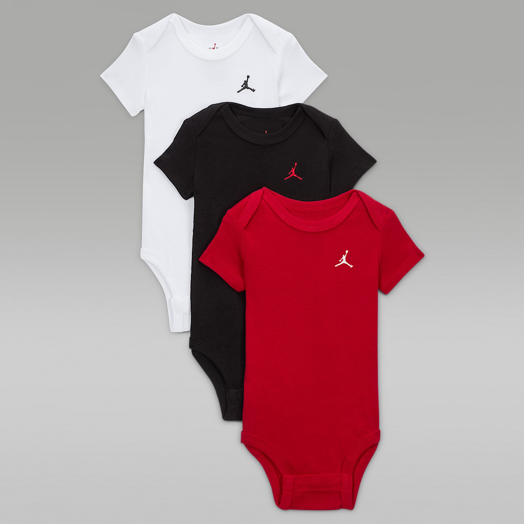 Jordan Everyday Essentials Baby Bodysuits (3-Pack)