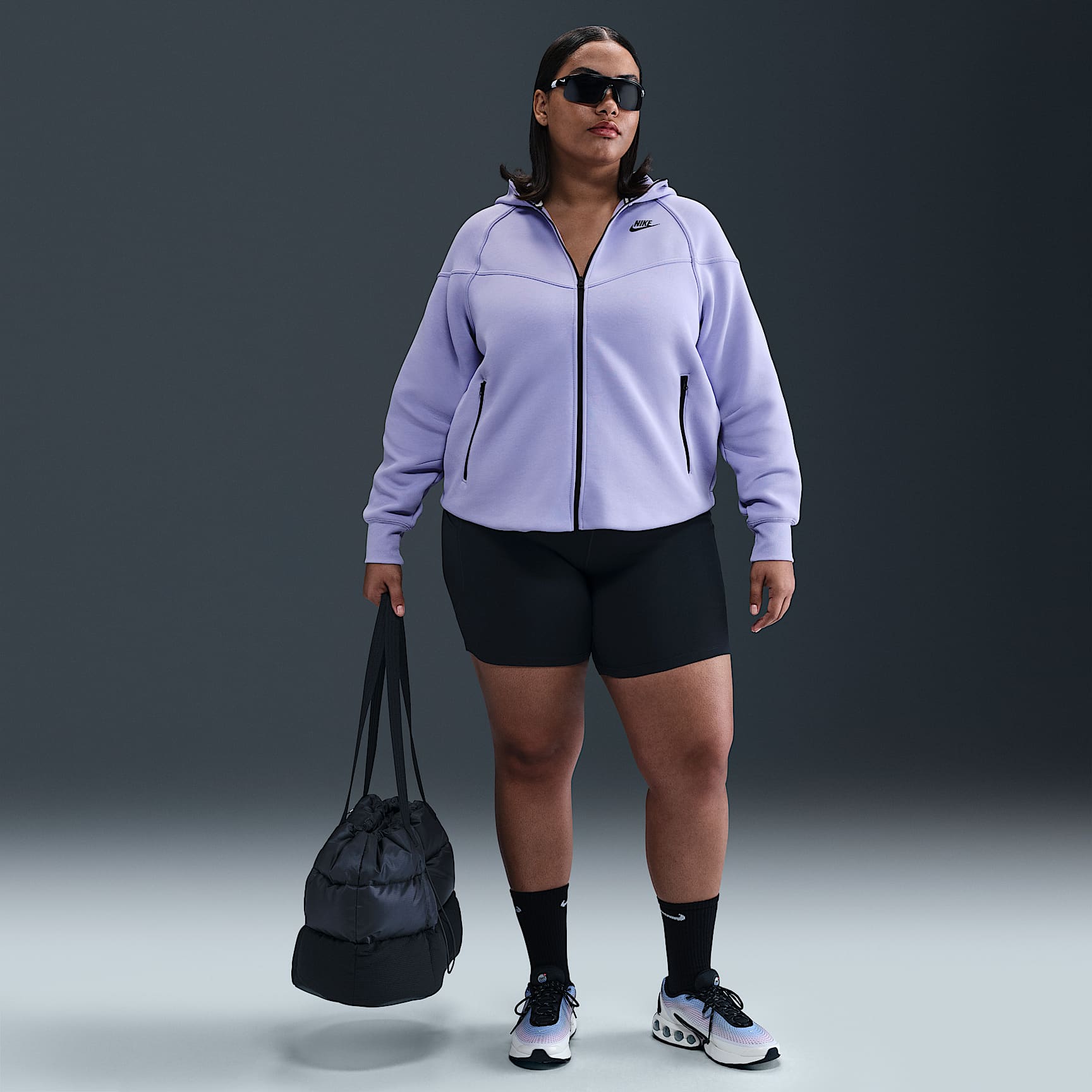 Nike Sportswear Tech Fleece Windrunner Women's Full-Zip Hoodie (Plus Size)