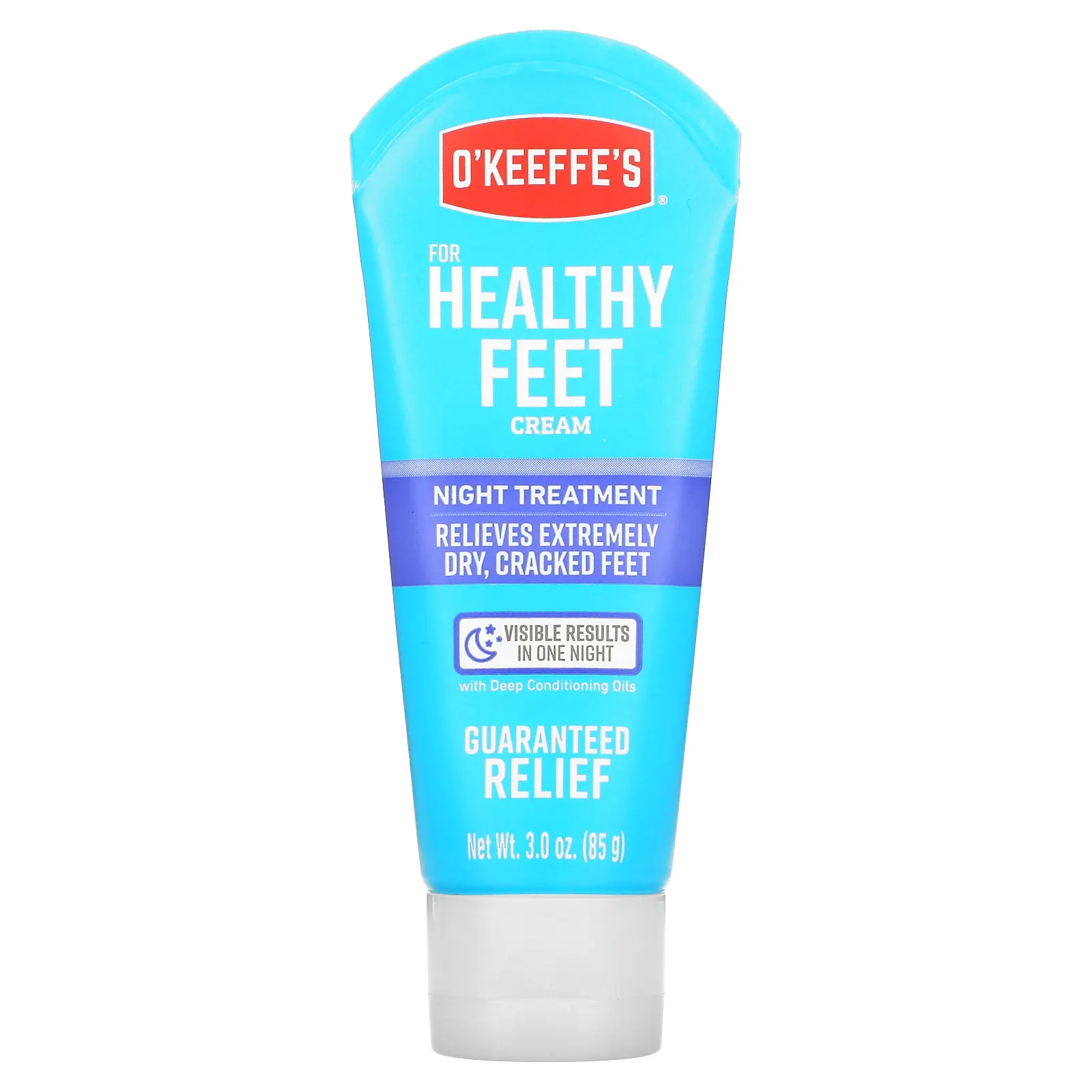 O'Keeffe's, Healthy Feet, крем для ног, ночной уход, 85 г (3 унции)