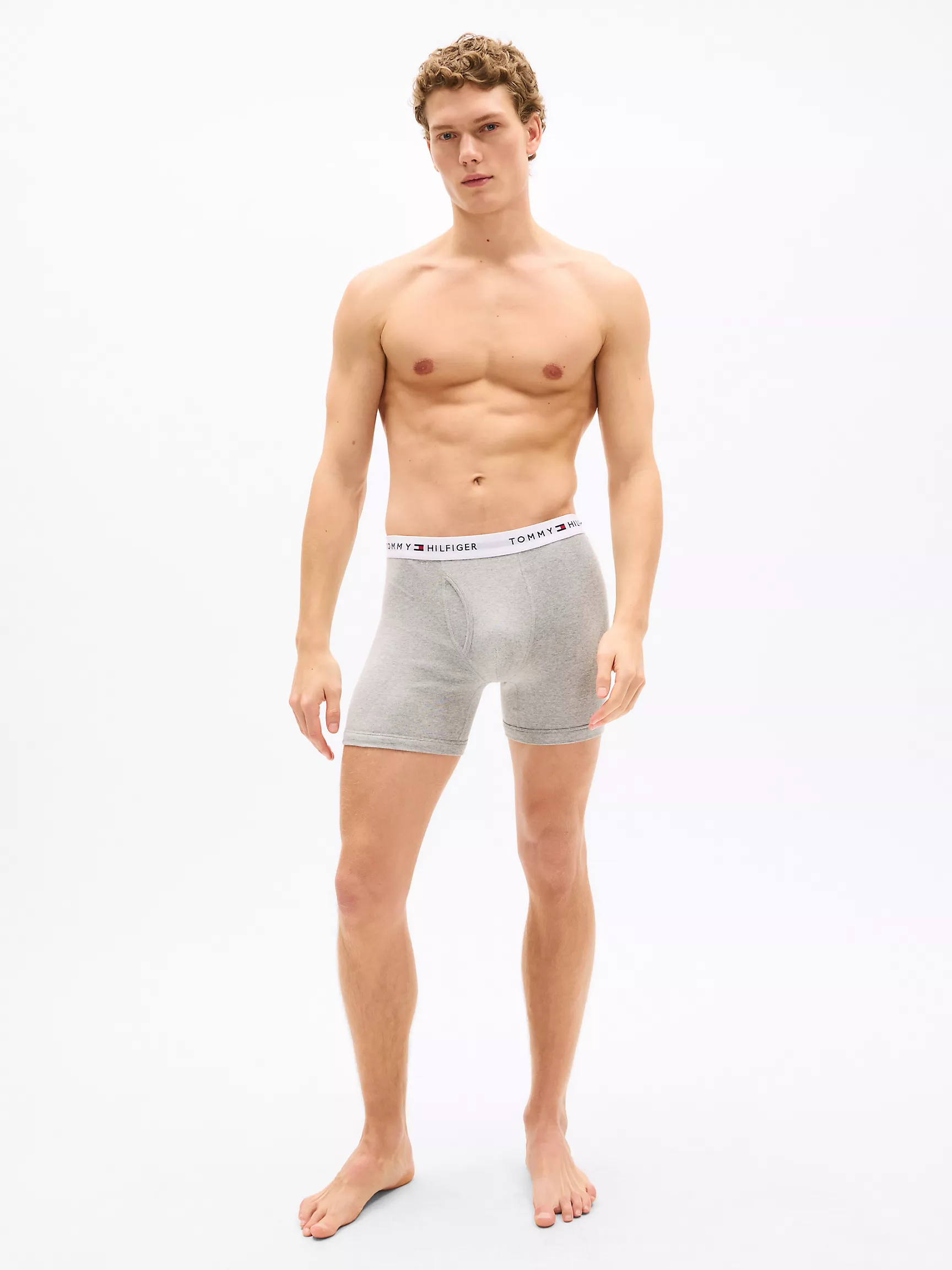 Мужское нижнее белье Tommy Hilfiger, Классические хлопковые боксеры-брифы (набор 5 шт.)