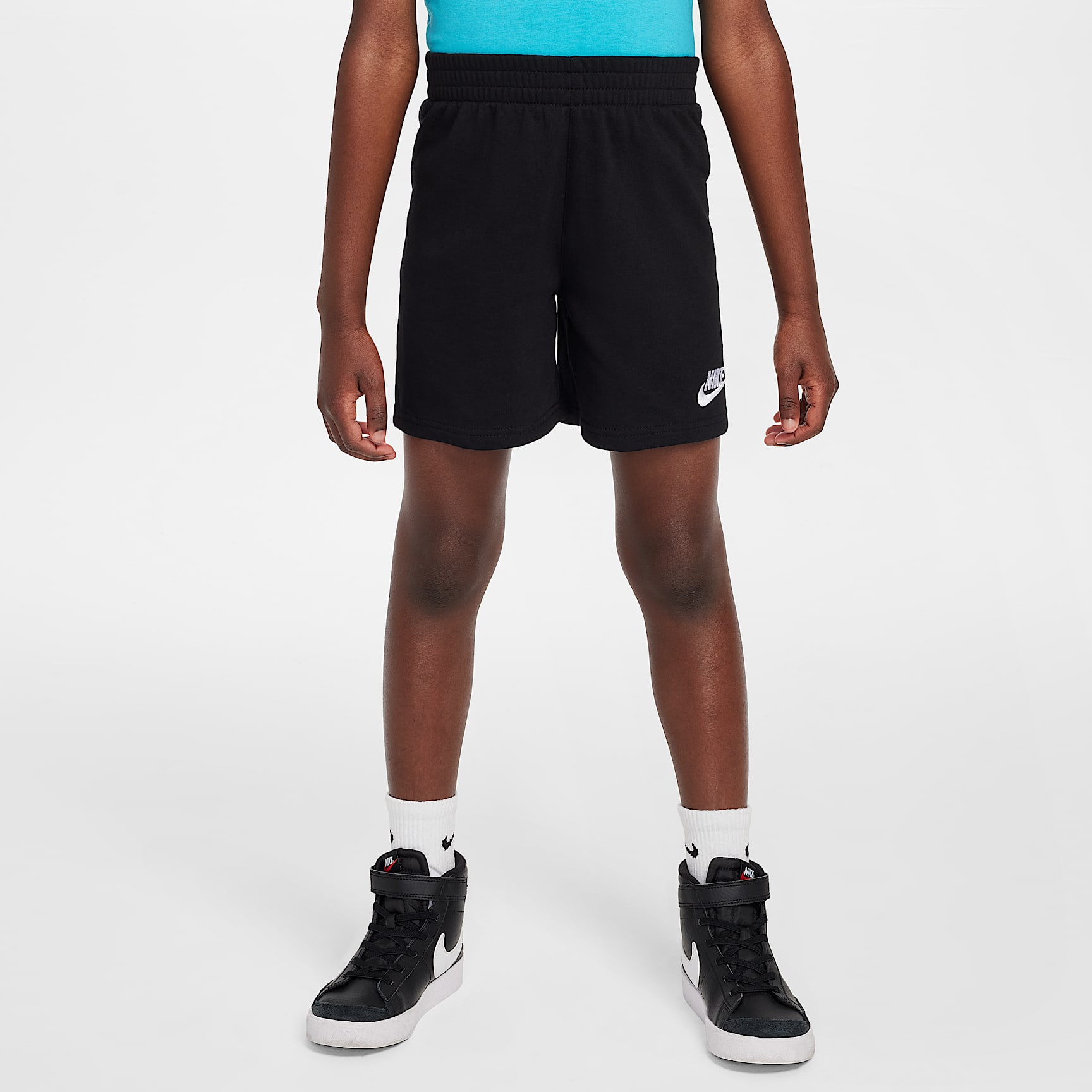 Nike Sportswear "Outside the Lines" Little Kids' 2-Piece French Terry Shorts Set