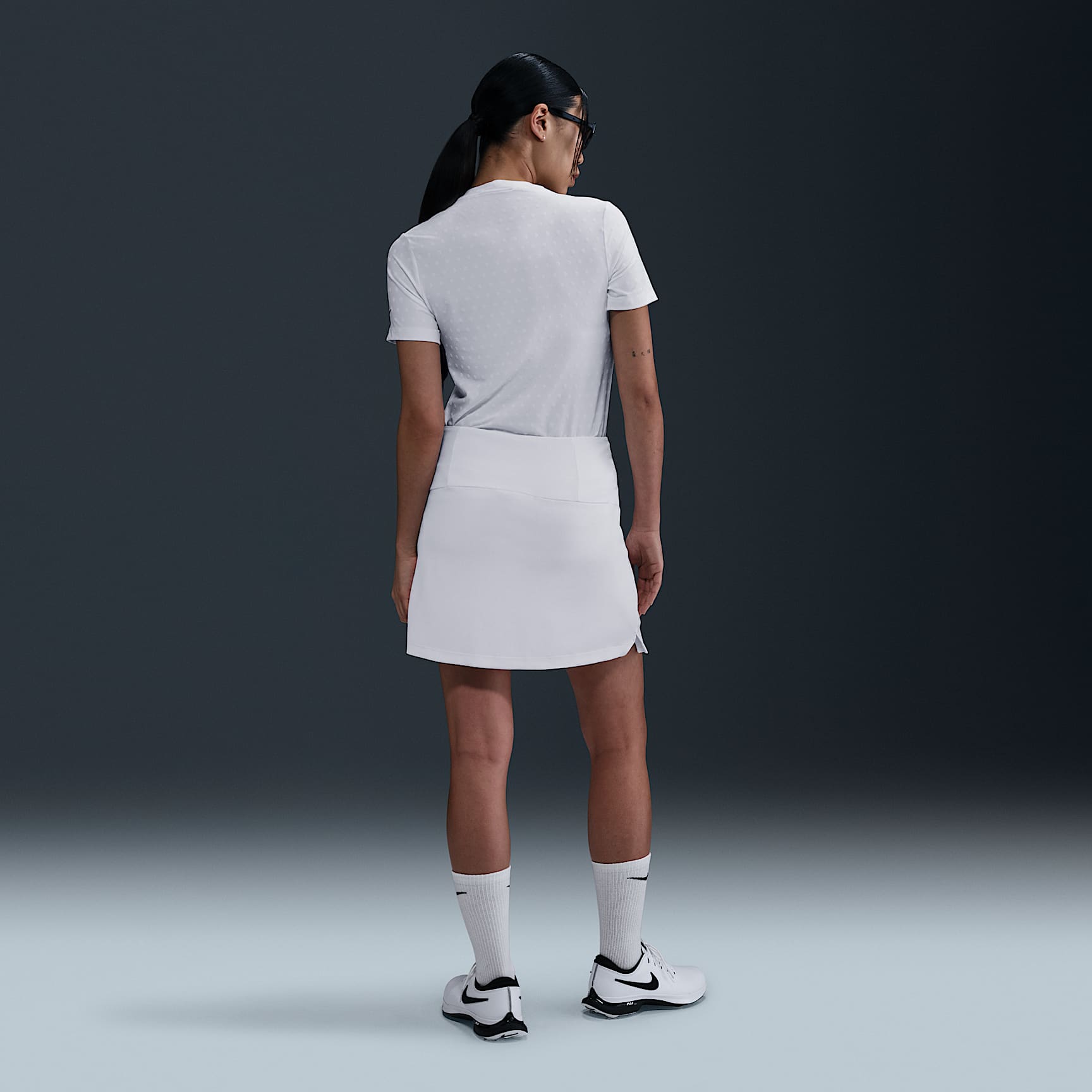 Nike Tour Women's Dri-FIT Short-Sleeve Blade Jacquard Golf Polo