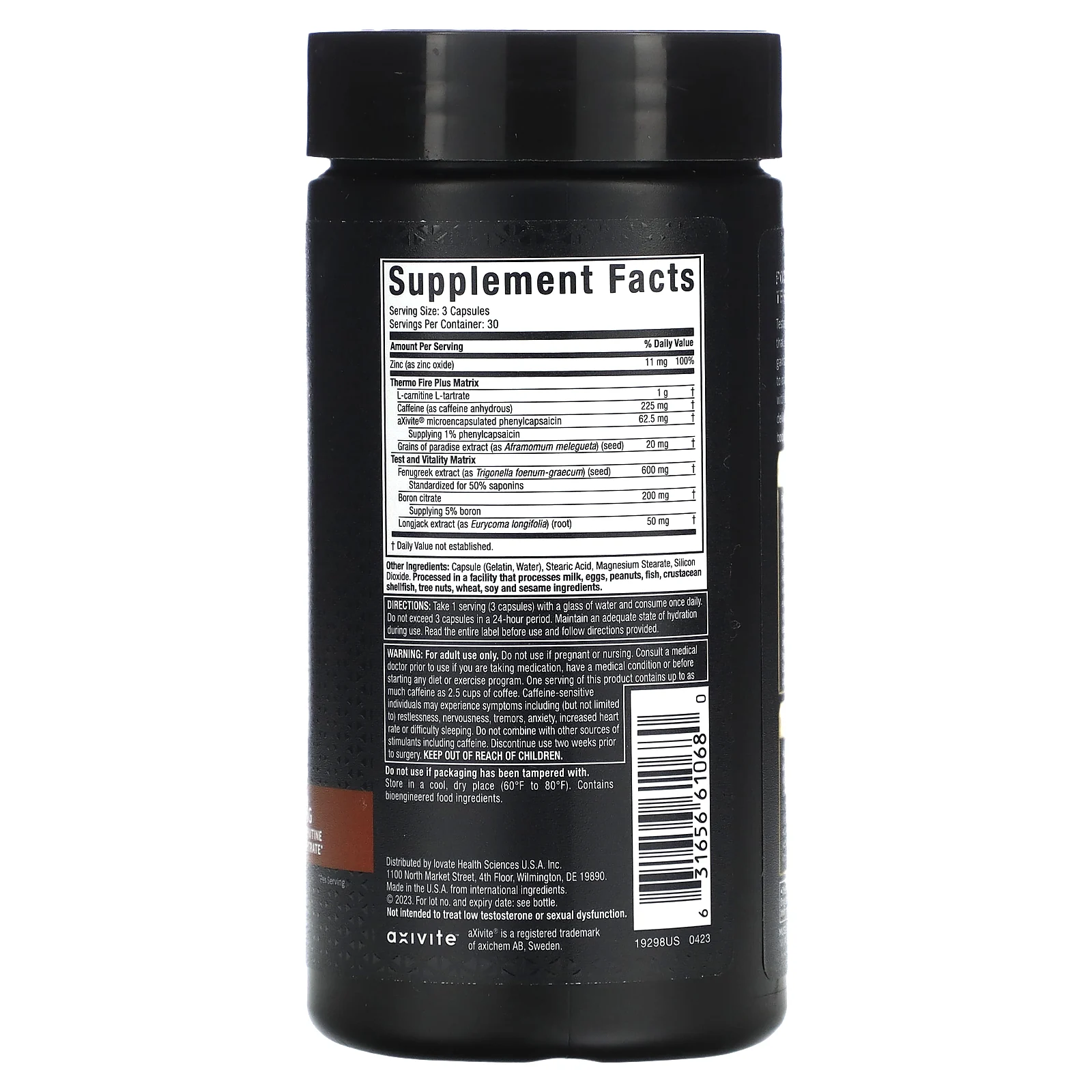 MuscleTech, Alpha Test Thermo`` 90 капсул