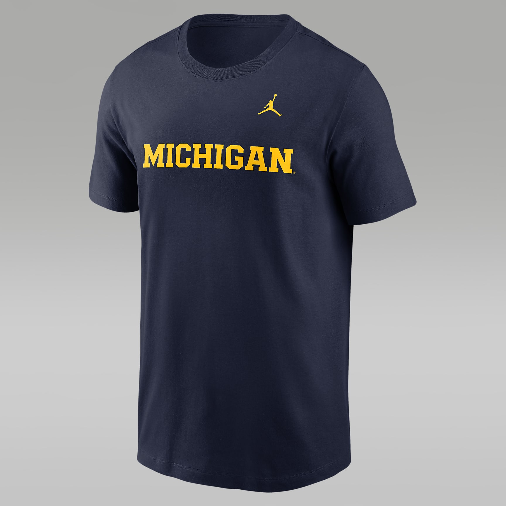 Michigan Wolverines Primetime Wordmark Men's Jordan College T-Shirt