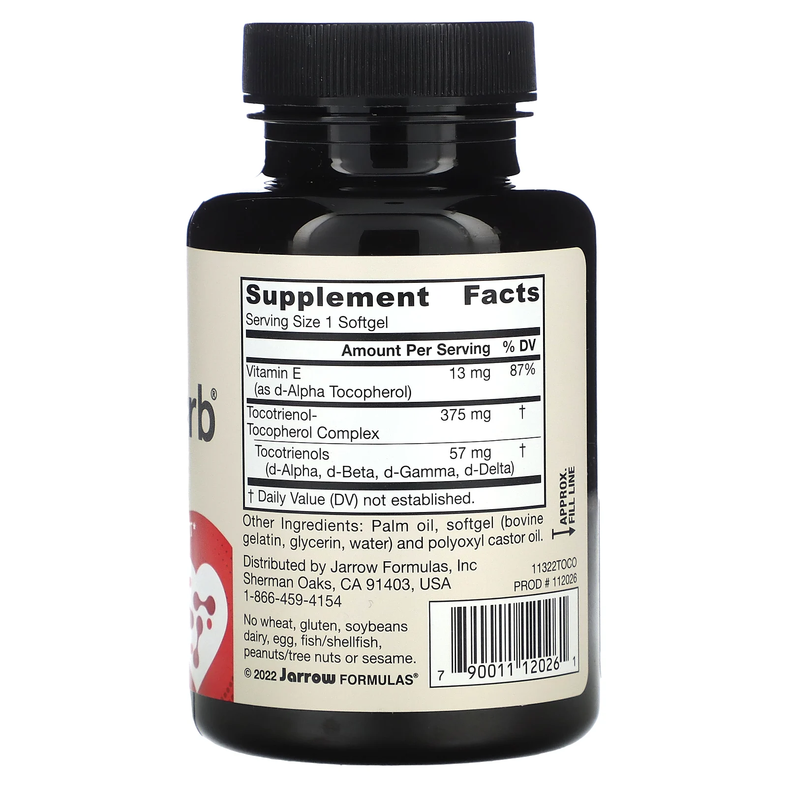 Jarrow Formulas, Токо-сорб, 60 мягких таблеток