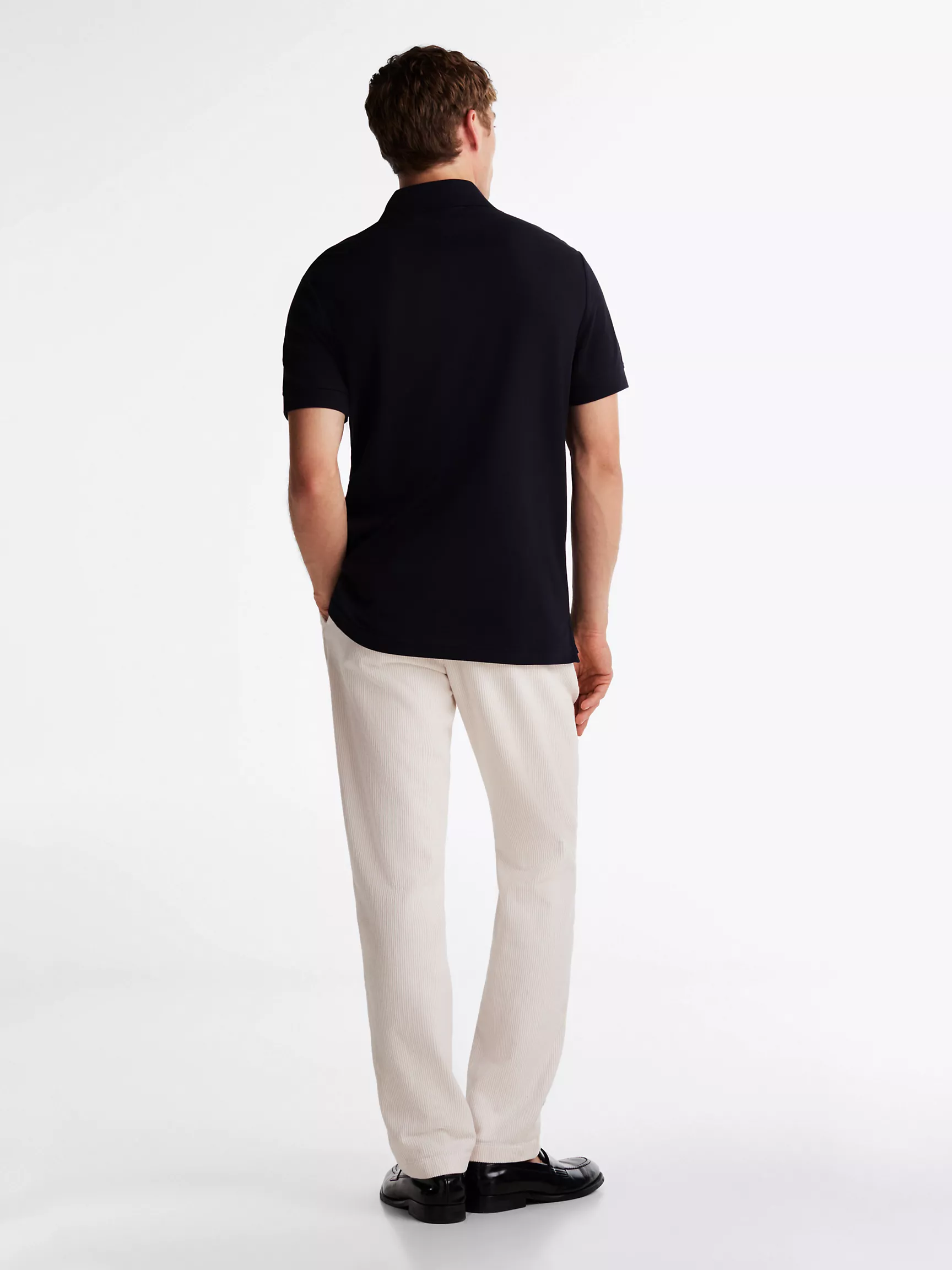 Мужское поло Tommy Hilfiger, Полосатое поло стандартного кроя с вышивкой