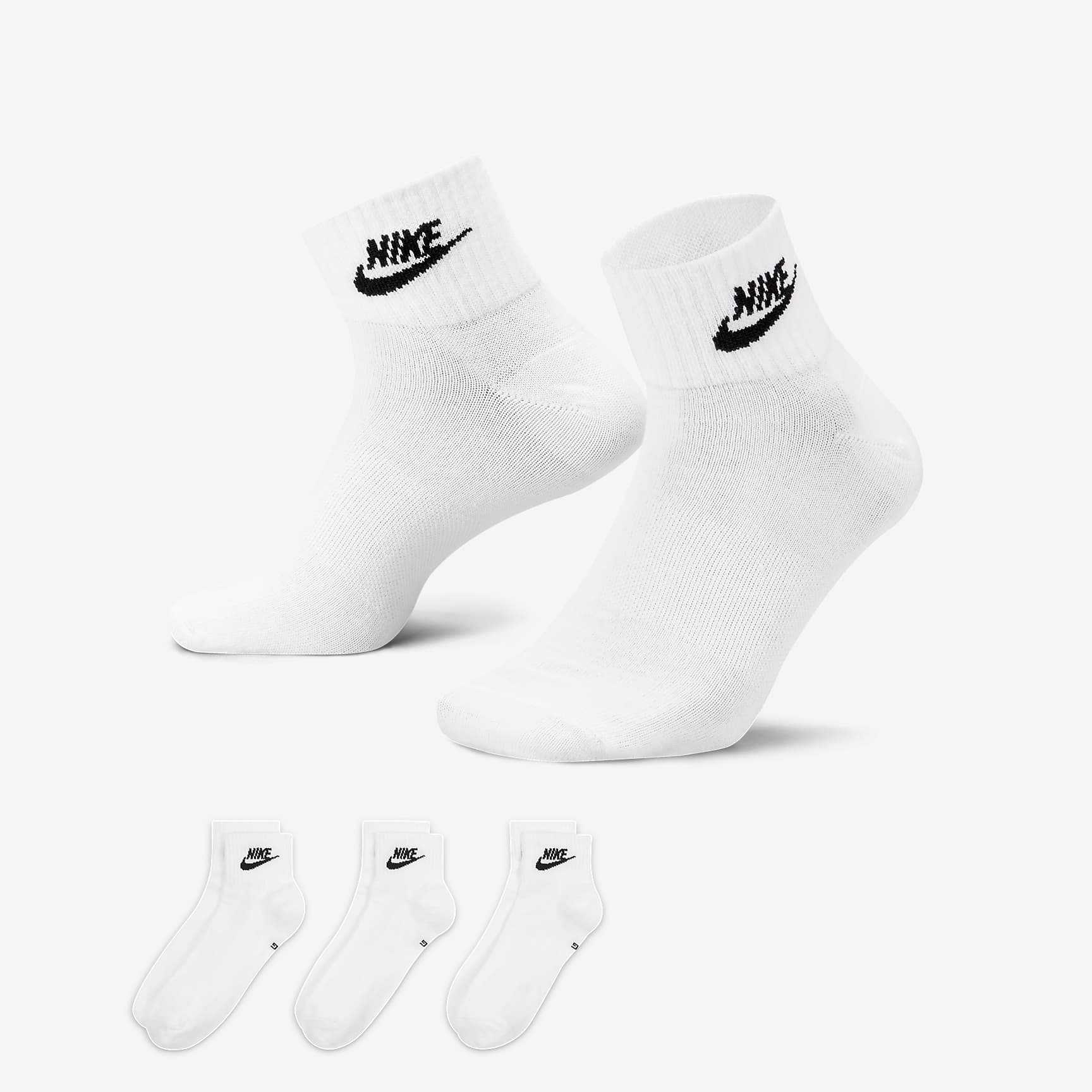 Nike Everyday Essential Ankle Socks (3 Pairs)