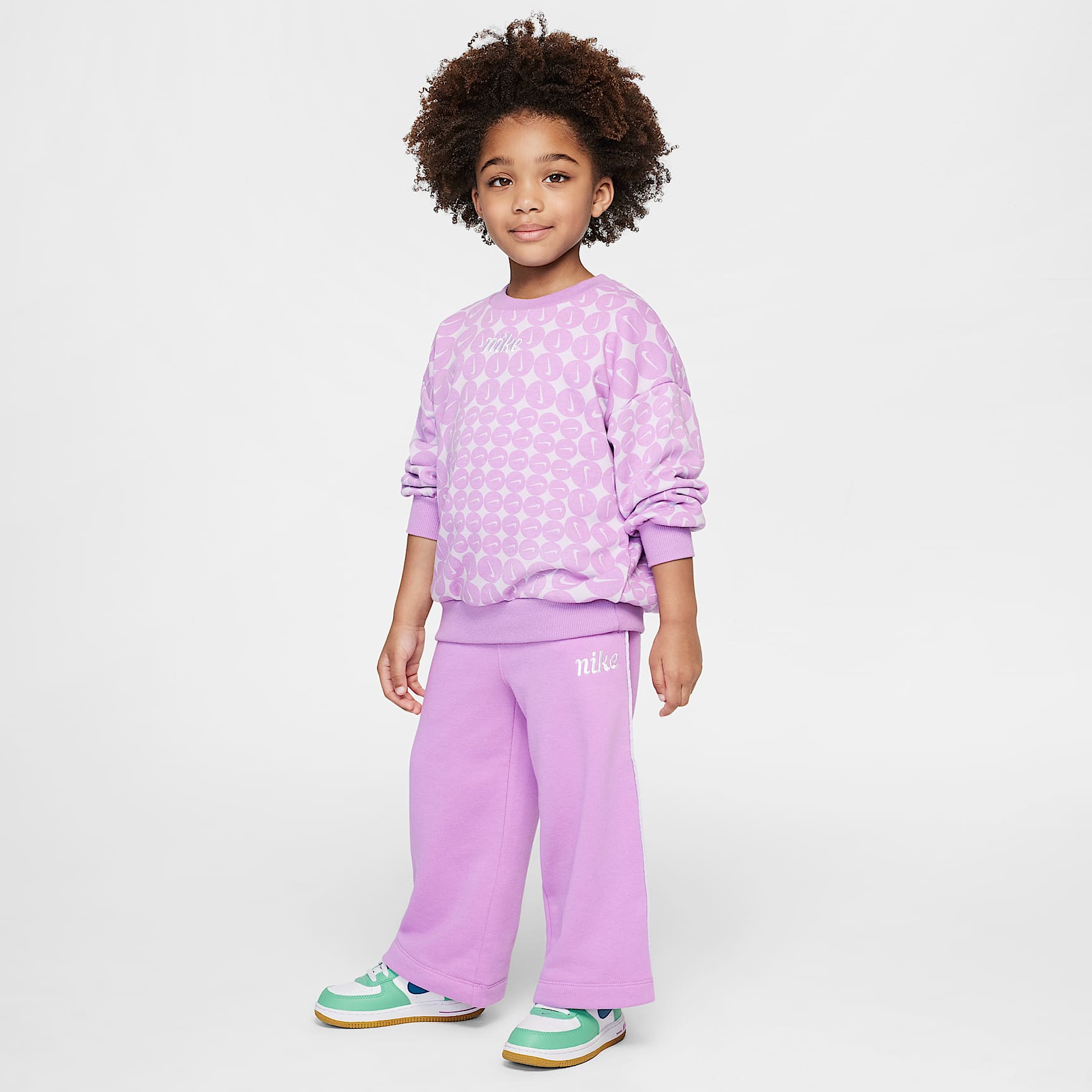Nike Essentials Toddler French Terry Wide Leg Pants