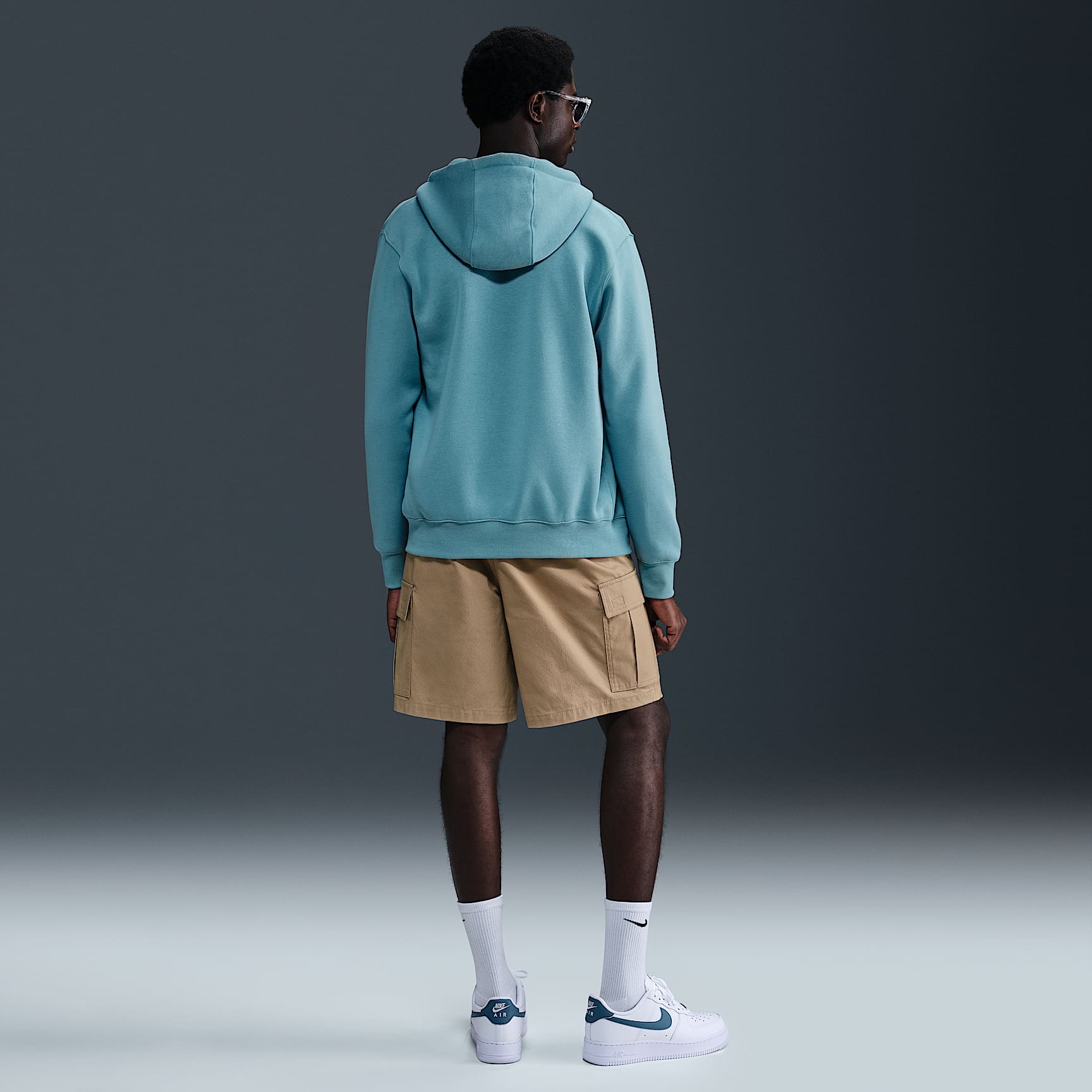 Nike Club Men's Full-Zip Fleece Hoodie