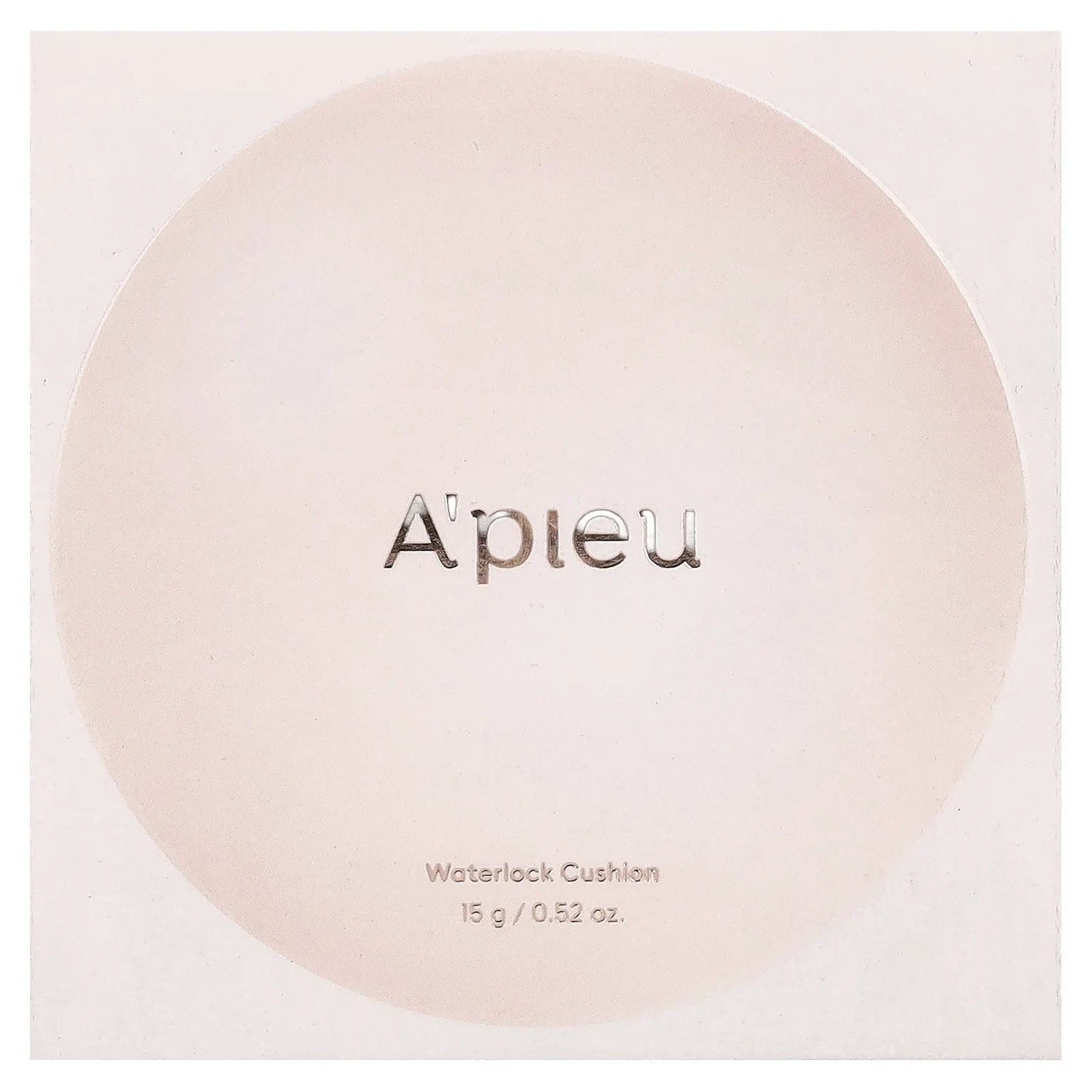 A'Pieu, Waterlock Cushion, кушон, 21 N, 15 г (0,52 унции)