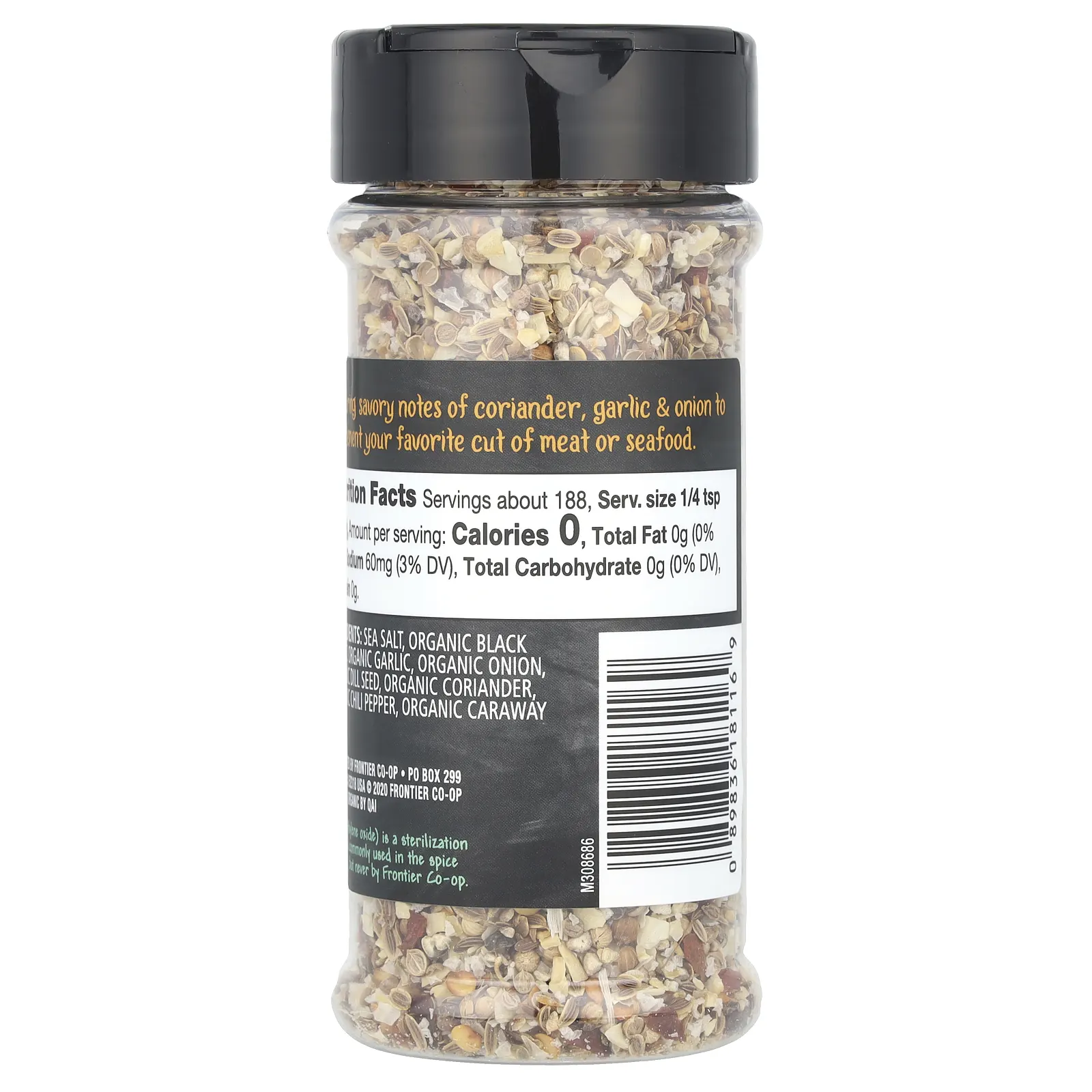 Frontier Co-op, Organic Prime Cuts, пикантный перец, 113 г (3,99 унции)