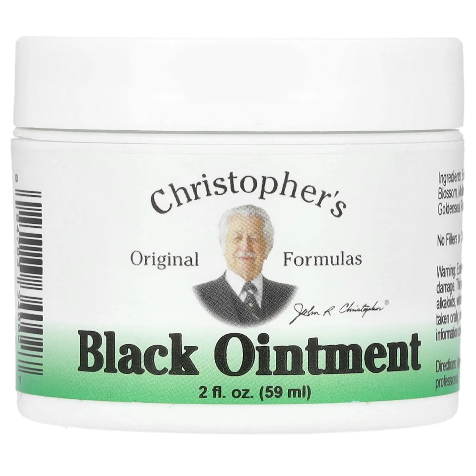 Christopher's Original Formulas, Black Ointment, противовоспалительная, 59 мл (2 жидкие унции)