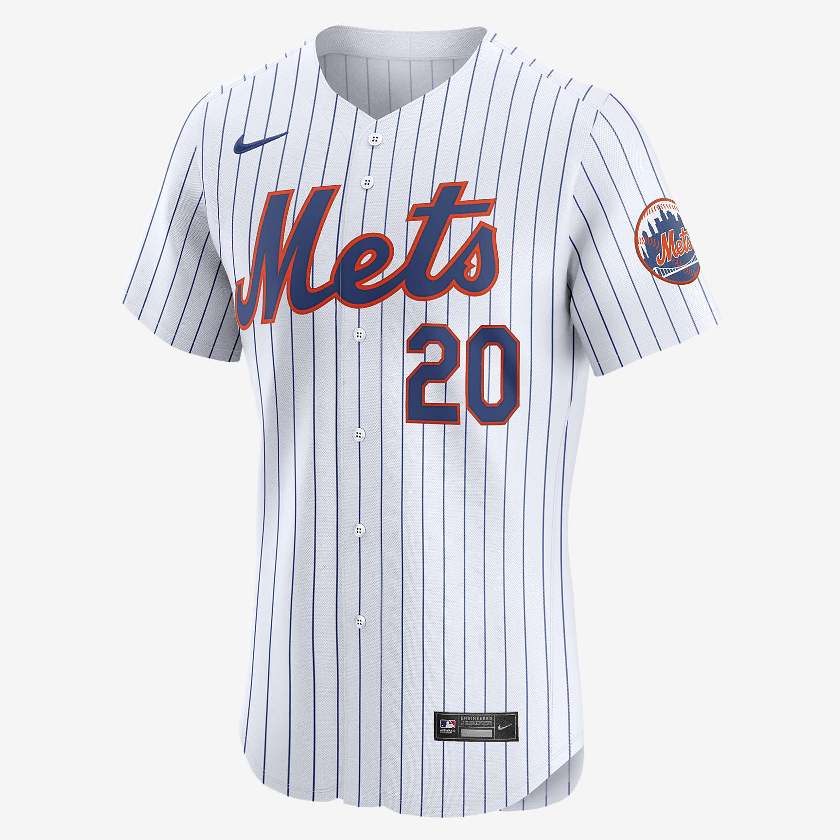Pete Alonso New York Mets Men's Nike Dri-FIT ADV MLB Elite Jersey