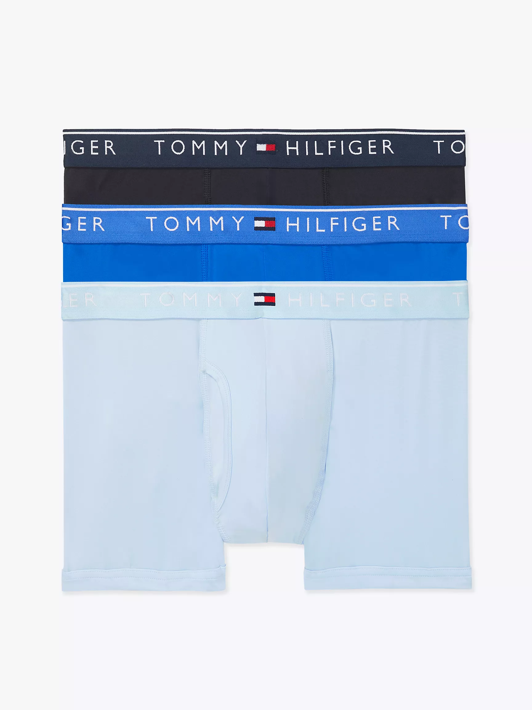 Мужское нижнее белье Tommy Hilfiger, Микрофибровые трусы-боксёры TH (набор 3 шт.)