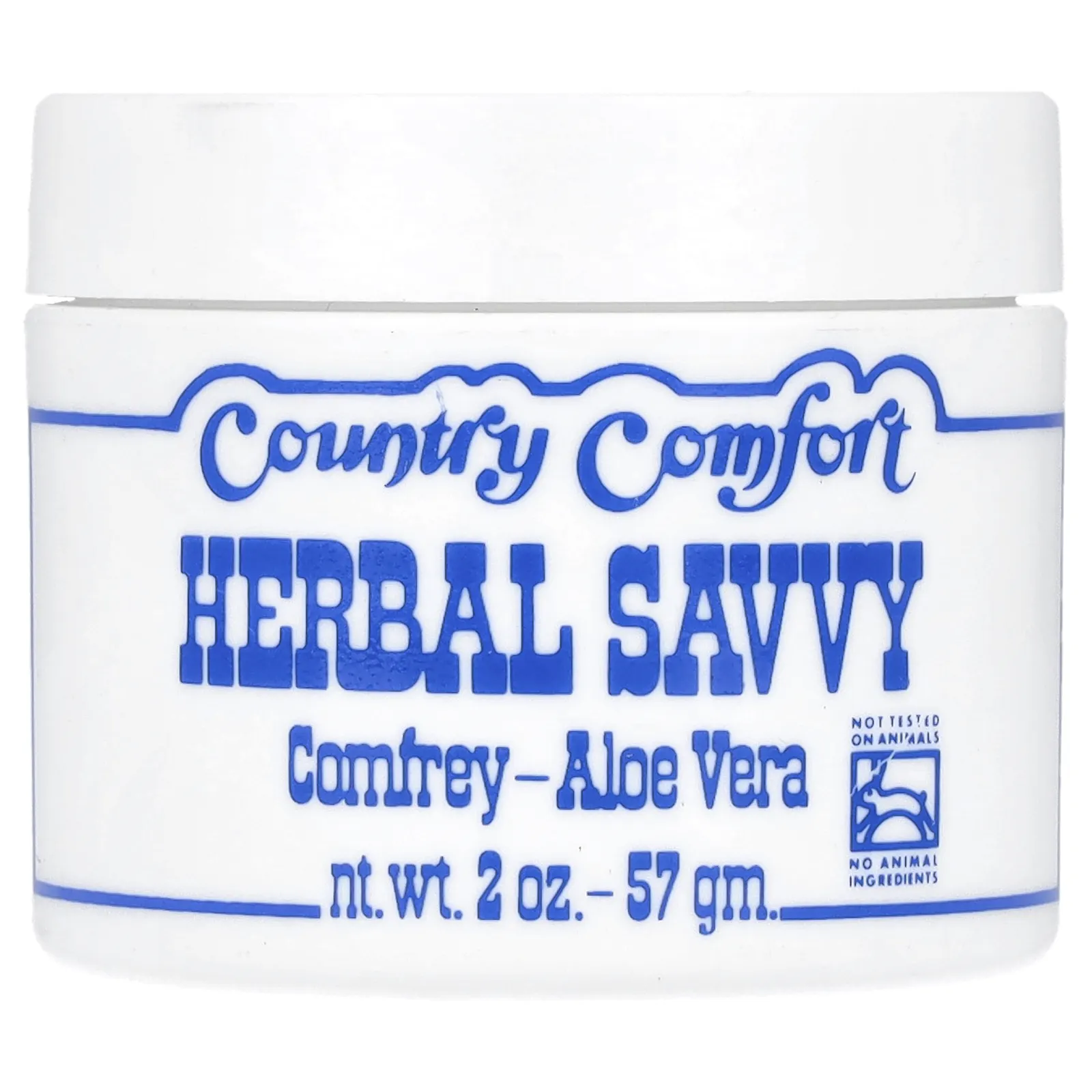 Country Comfort, Herbal Savvy, окопник и алоэ вера, 57 г (2 унции)