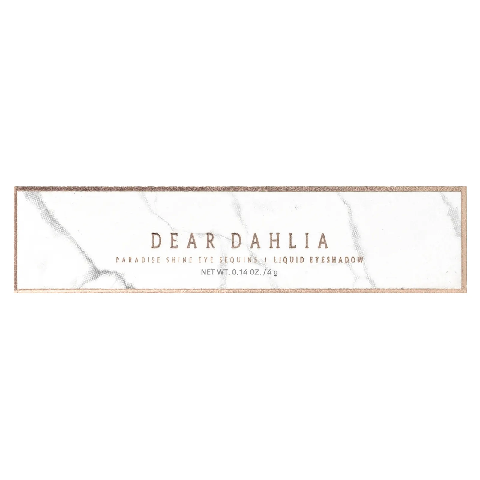 Dear Dahlia, Paradise Shine Eye Sequins, жидкие тени для век, богиня, 4 г (0,14 унции)