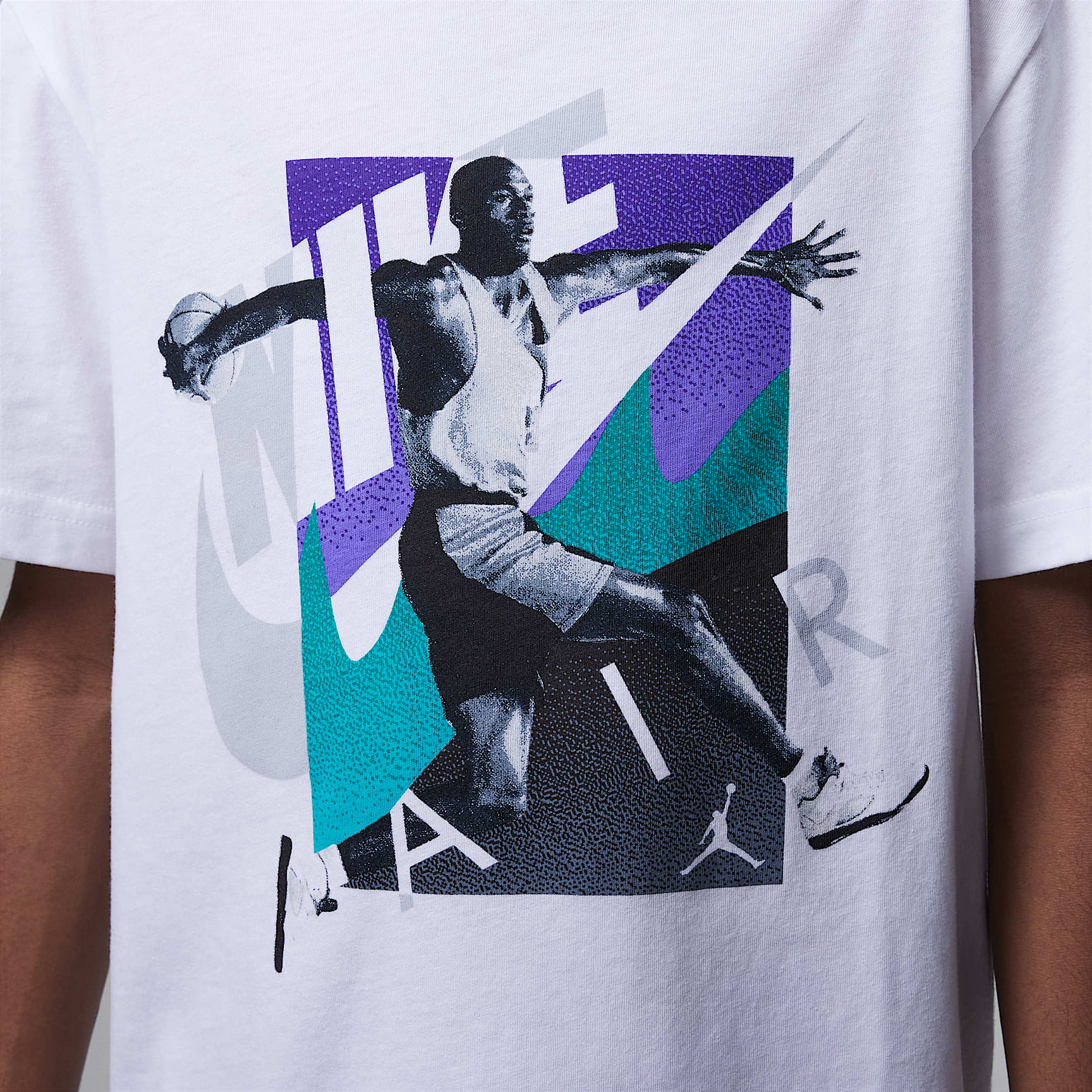Jordan Big Kids' Air Jordan 5 Grape Escape T-Shirt