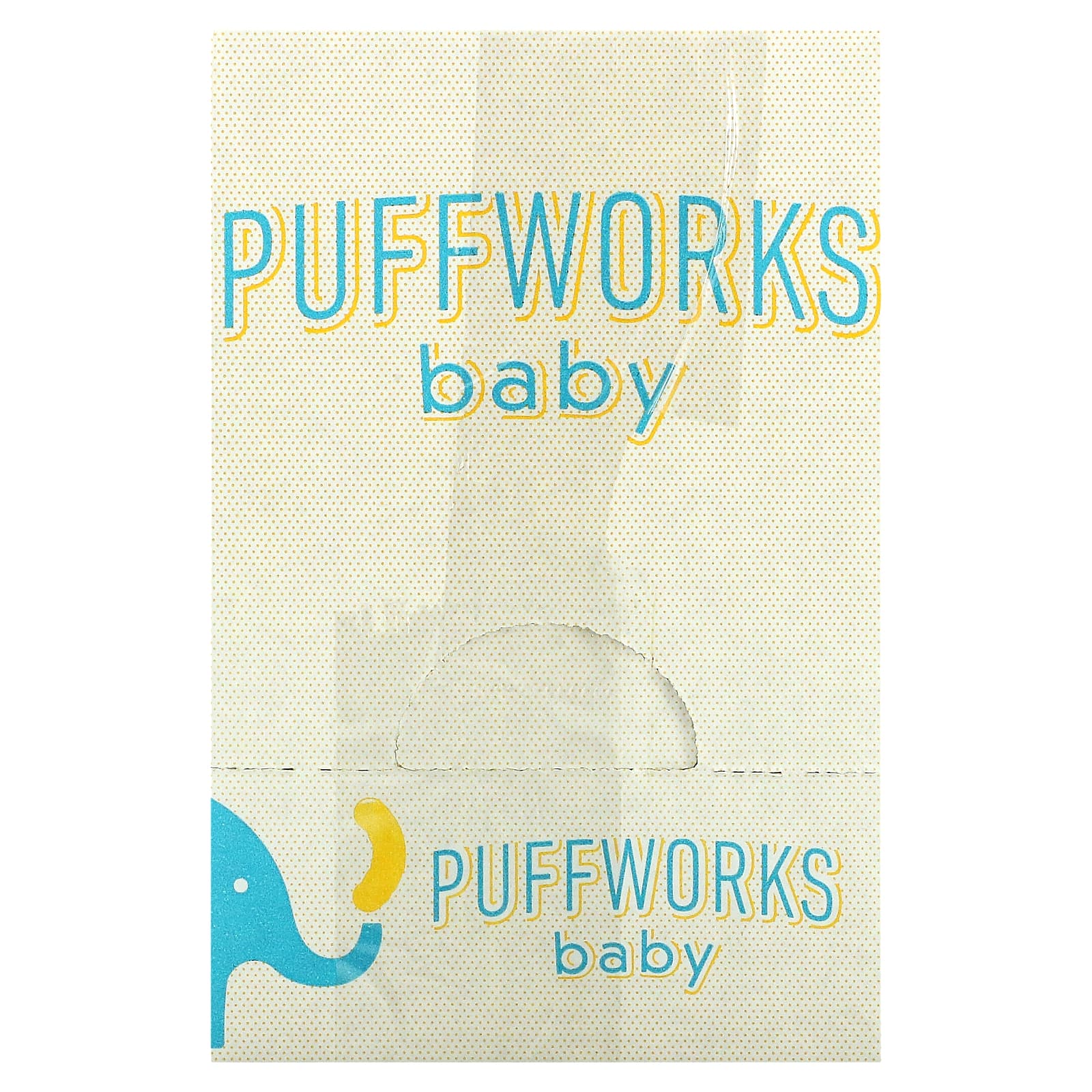 Puffworks, Baby, слойки с органическим миндальным маслом, 6 пакетиков по 14 г (0,5 унции)