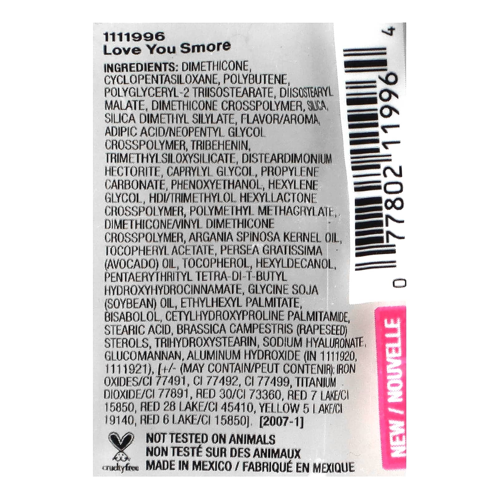 wet n wild, Clout Pout, мусс для губ с маршмеллоу, Love You Smore, 3 мл (0,1 жидк. унции)