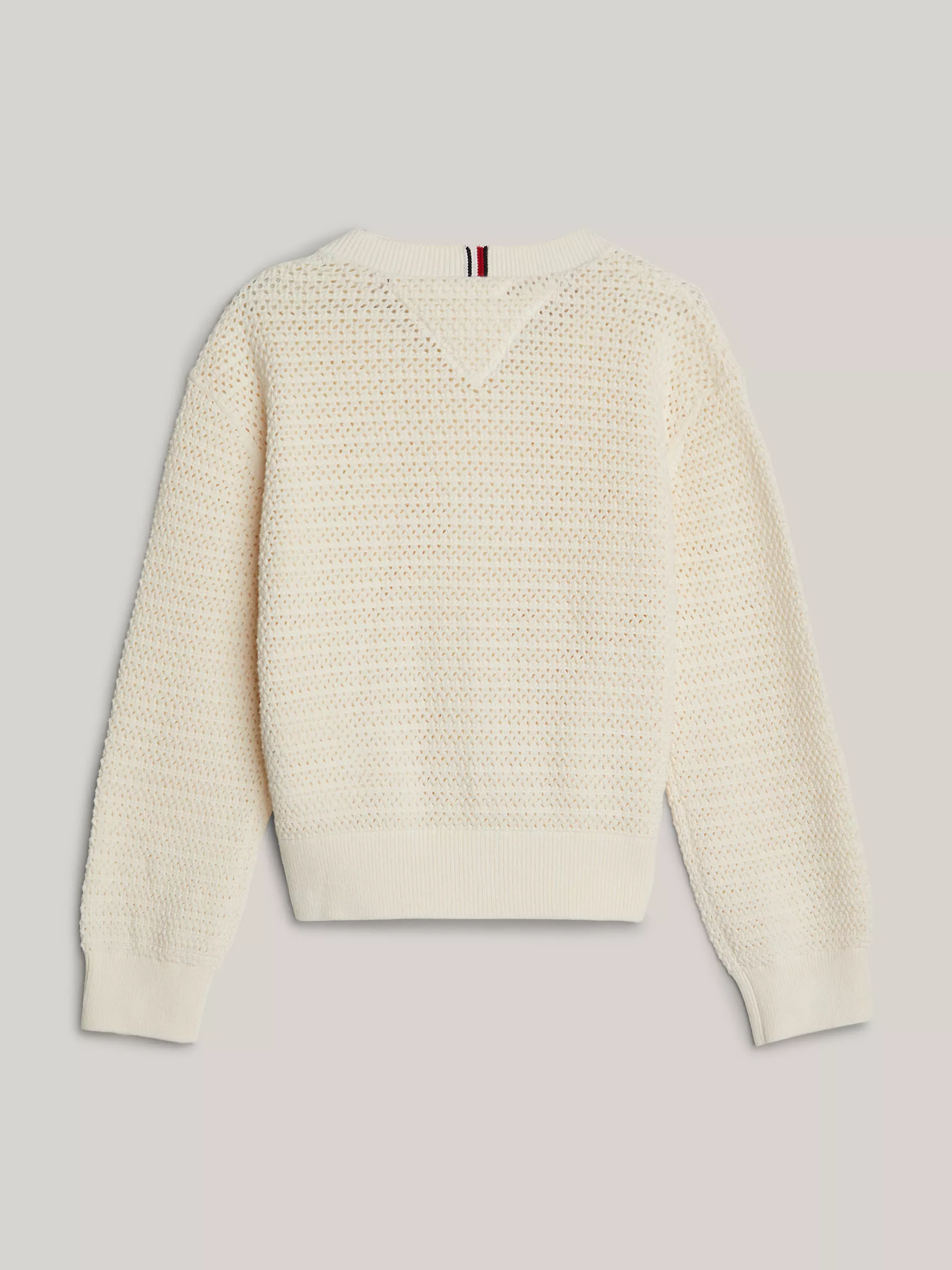 Свитер для девочки Tommy Hilfiger, Детский вязаный кардиган свободного кроя