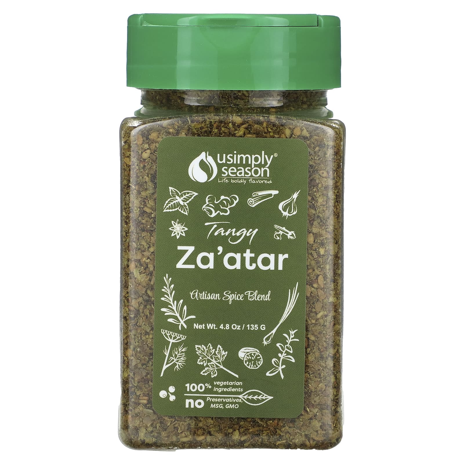 USimplySeason, Tangy Za'atar, 135 г (4,8 унции)