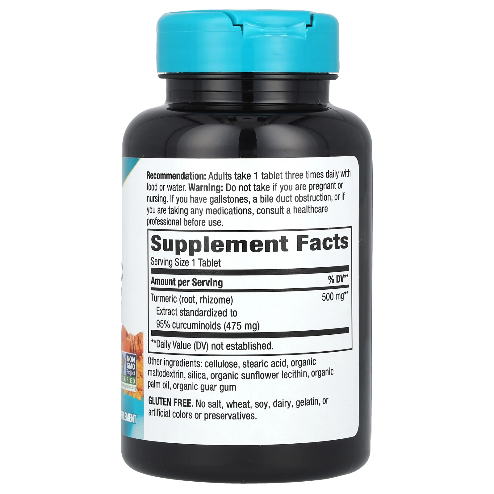 Nature's Way, Куркума, стандартизированная, 120 таблеток