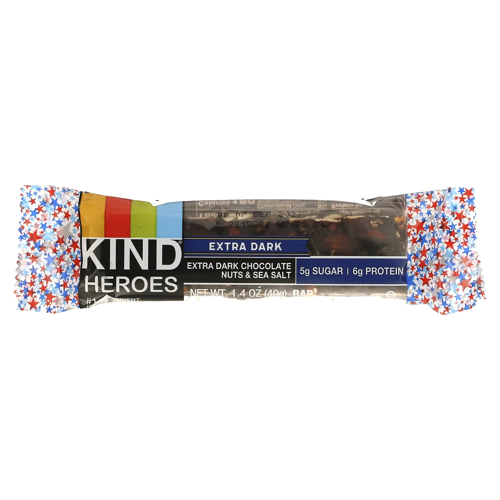 KIND Bars, Экстрачерный шоколад, орехи и морская соль, 12 батончиков по 40 г (1,4 унции)