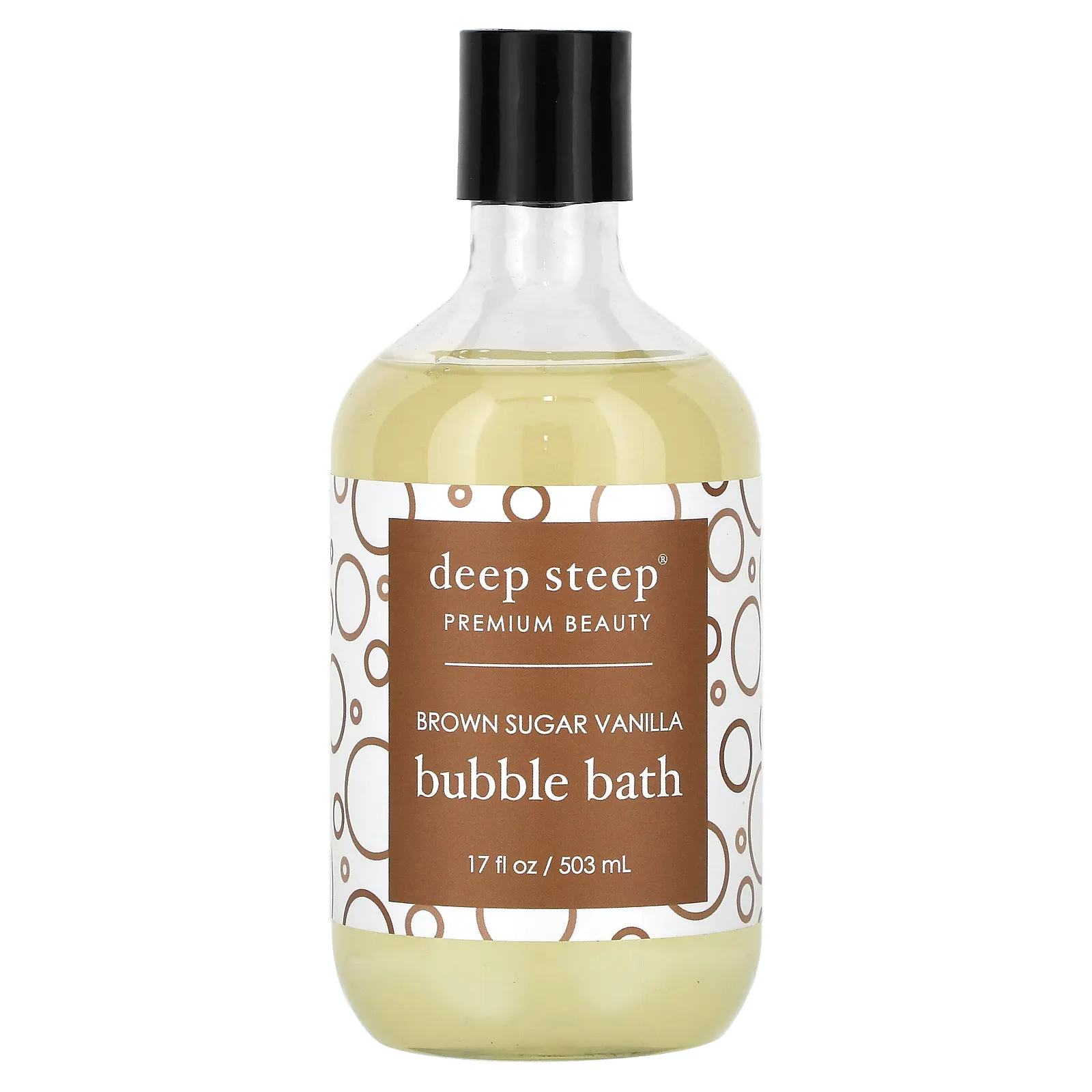 Deep Steep, Жемчужная ванна, коричневый сахар и ваниль, 503 мл (17 жидк. Унций)
