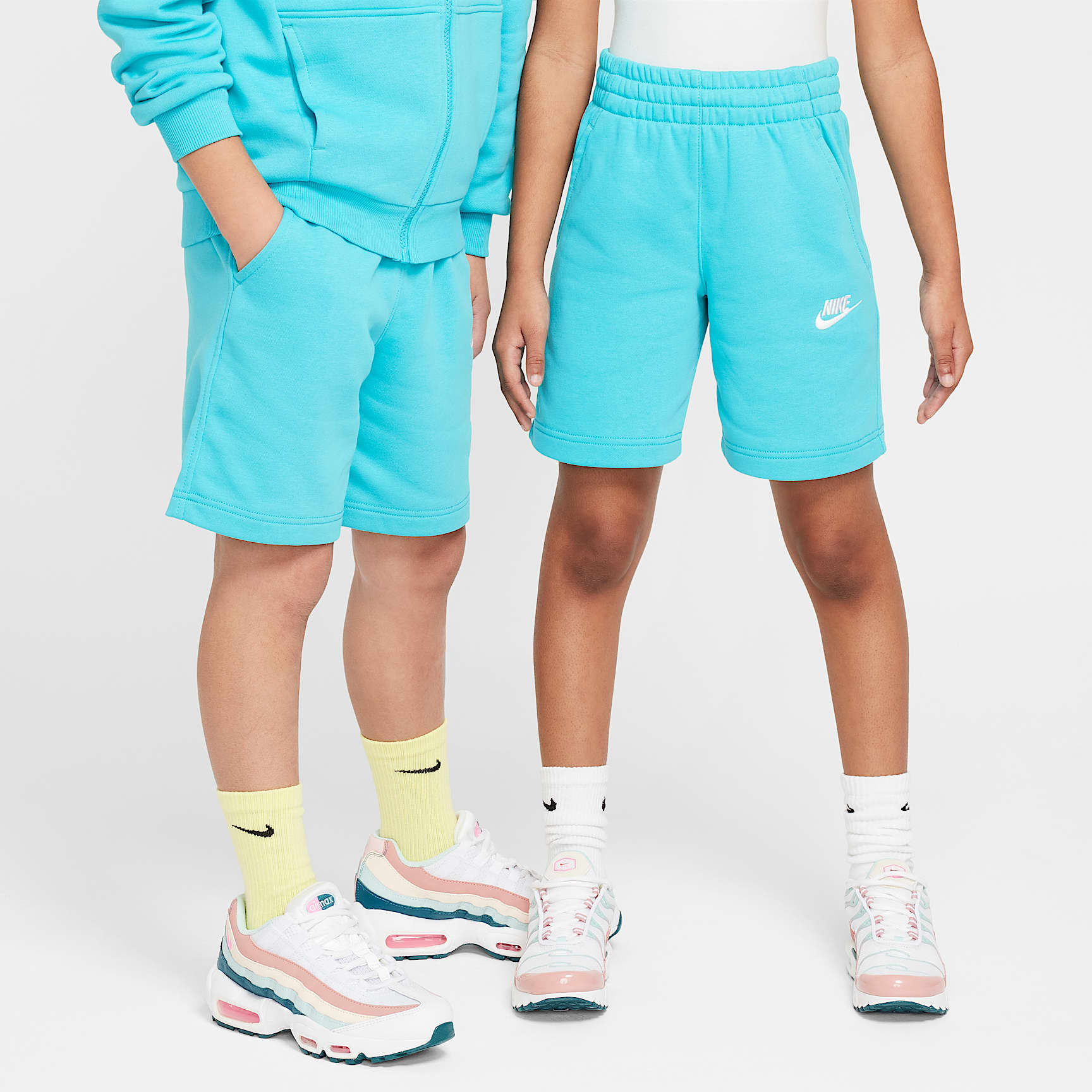 Nike Sportswear Club Fleece Big Kids' French Terry Shorts