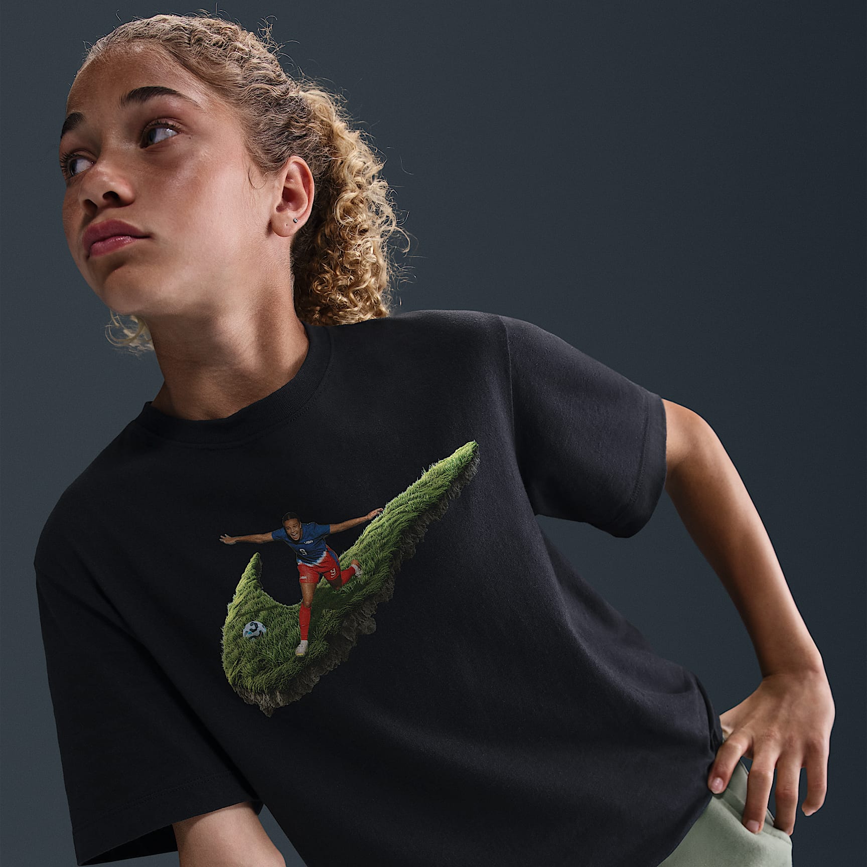 Mallory Swanson "So Win" Big Kids' Nike Soccer T-Shirt