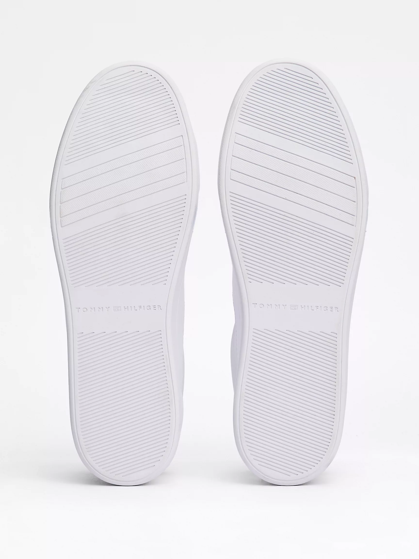 Женские кроссовки Tommy Hilfiger, Кожаные кеды с монограммным узором