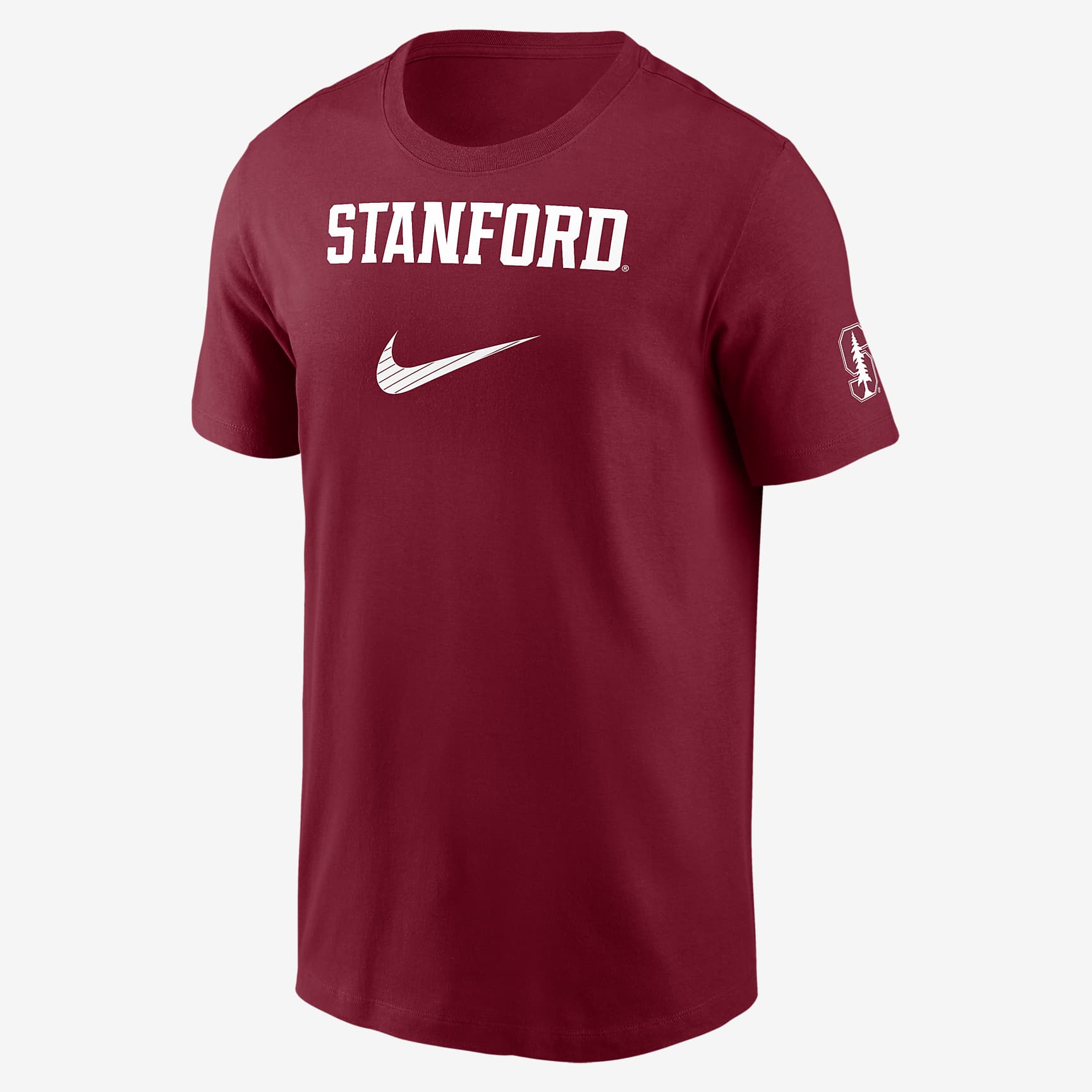 Stanford Cardinal Campus Mascot Men's Nike College T-Shirt