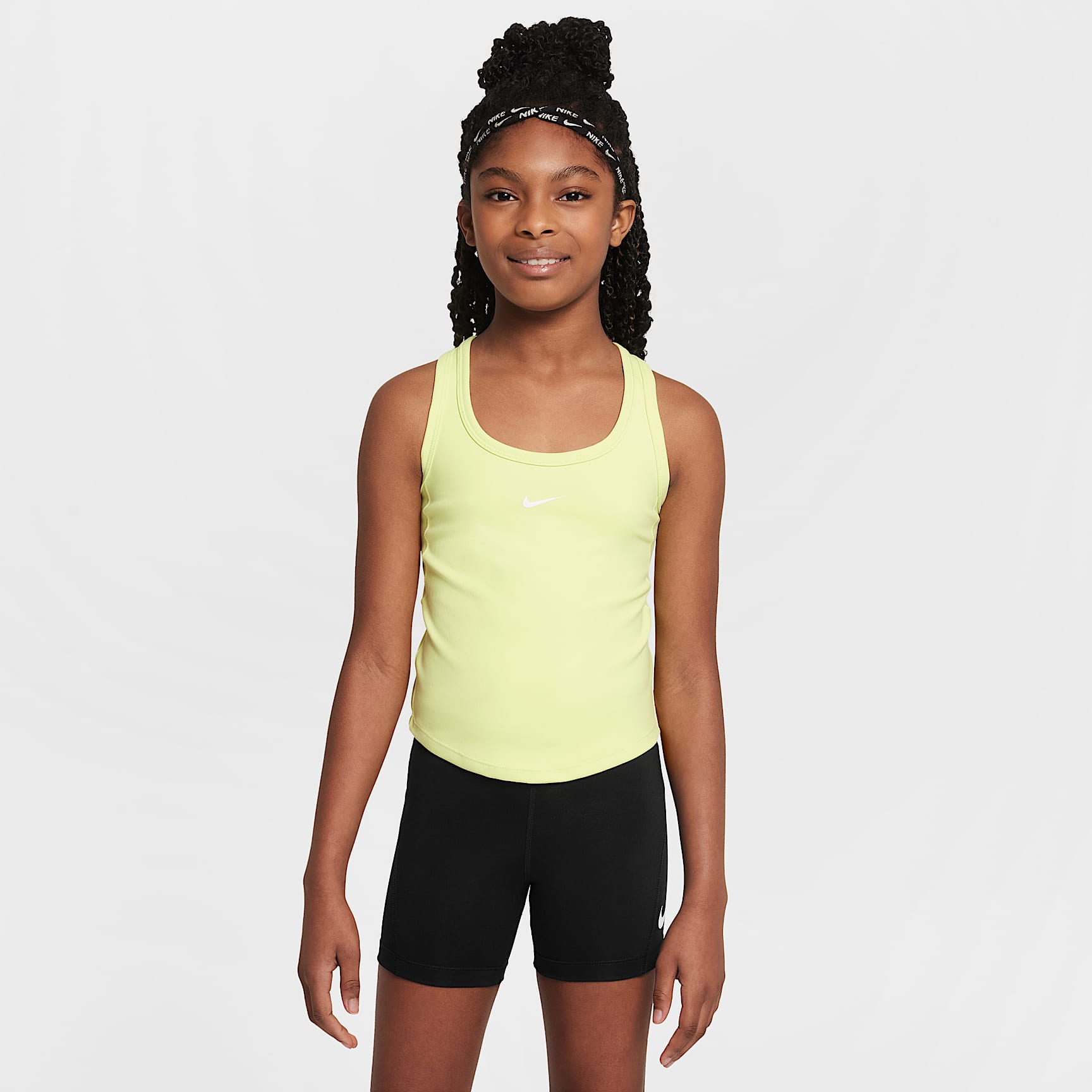 Nike One Fitted Big Kids' (Girls') Dri-FIT Tank