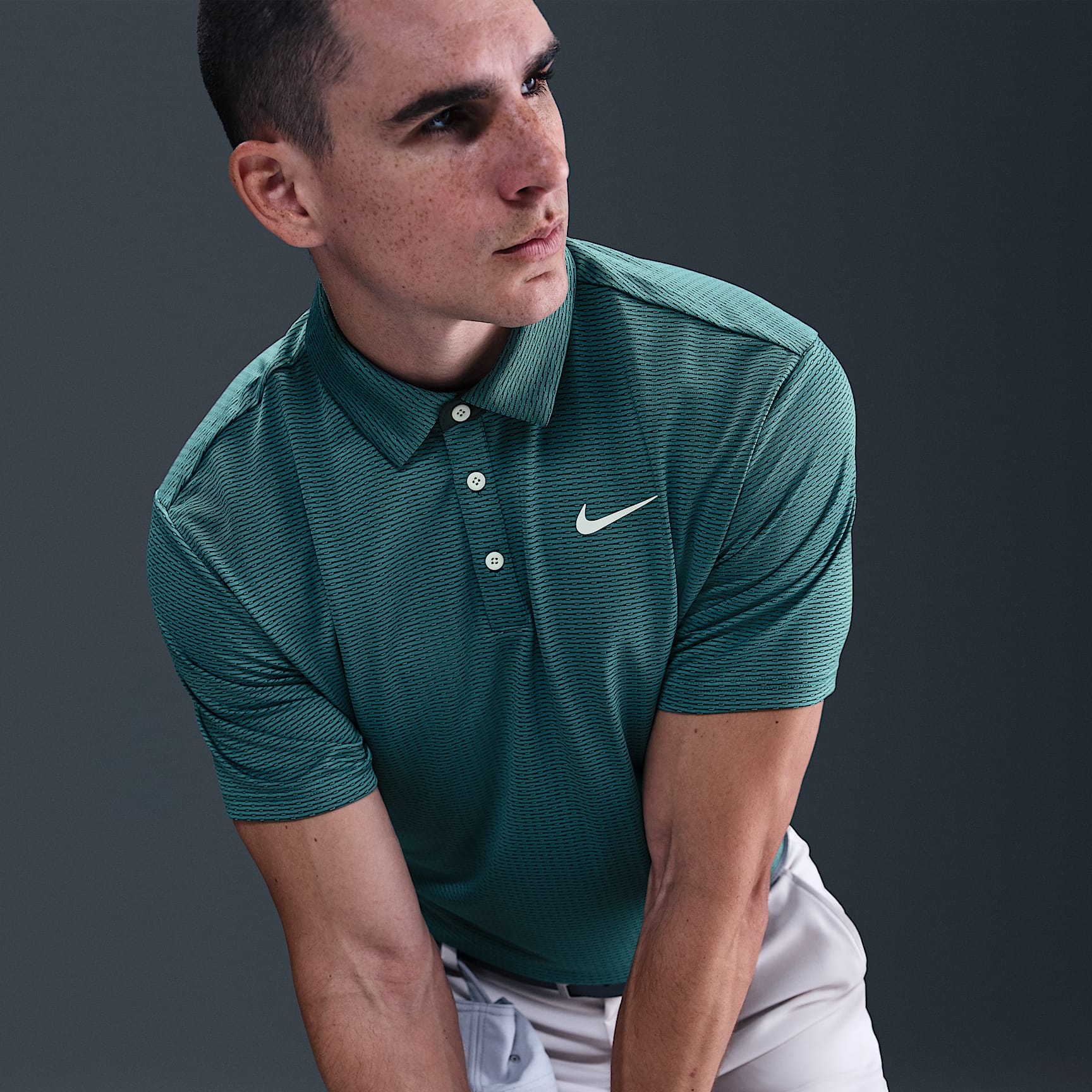 Nike Tour Men's Dri-FIT Textured Golf Polo