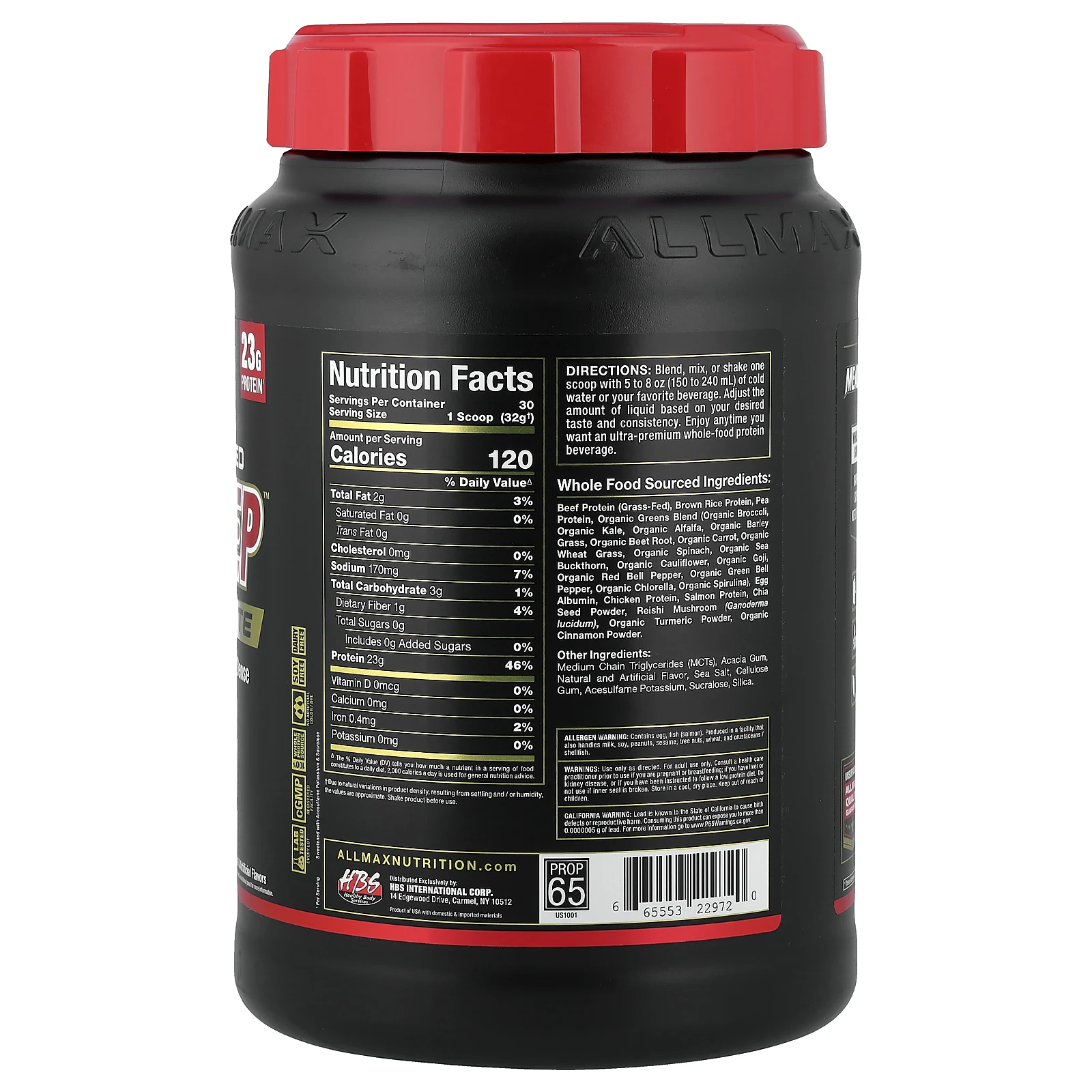 ALLMAX, Meal Prep™ Lite, вафельный рожок с ванильным вкусом, 951 г (2,09 фунта)