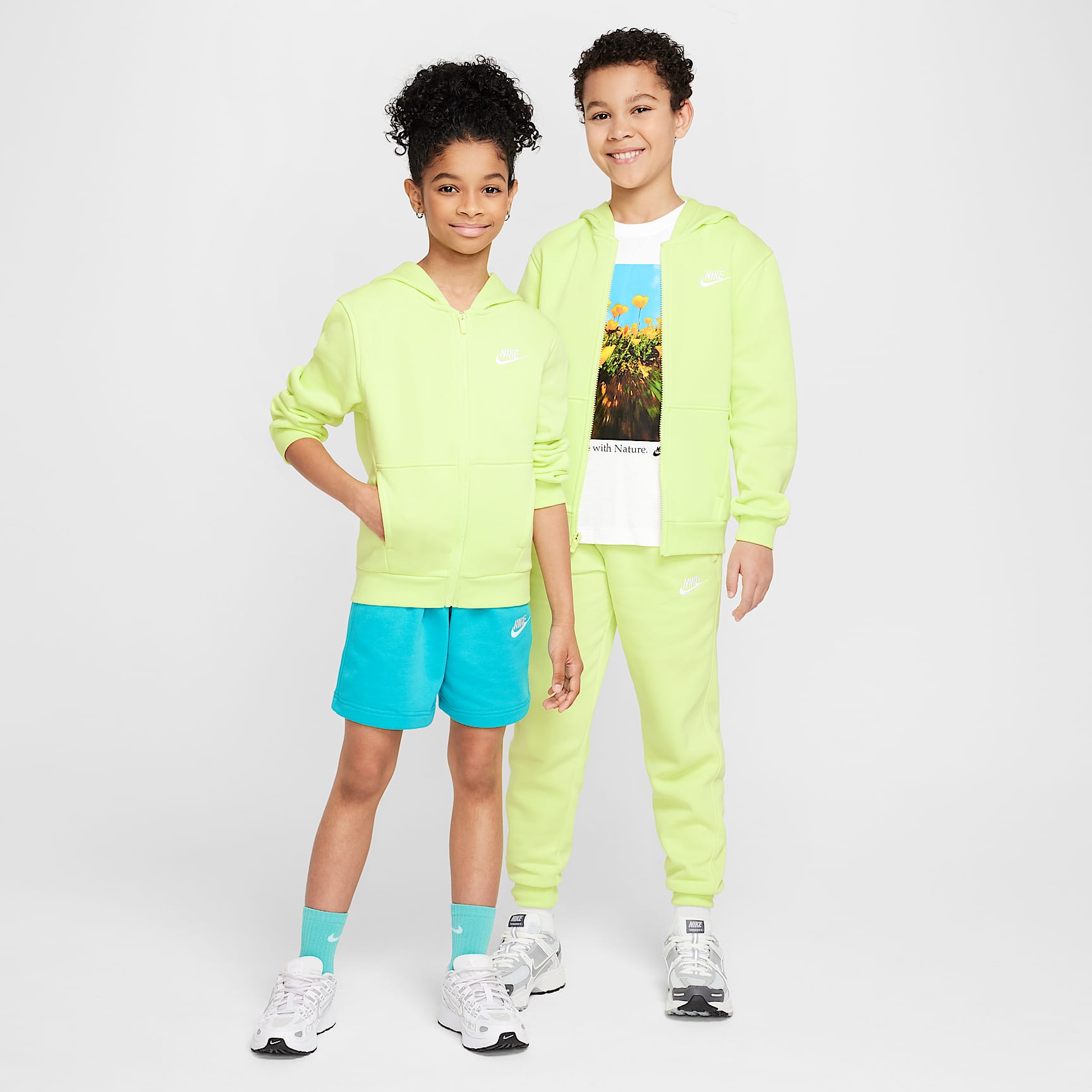 Nike Sportswear Club Fleece Big Kids' Full-Zip Hoodie