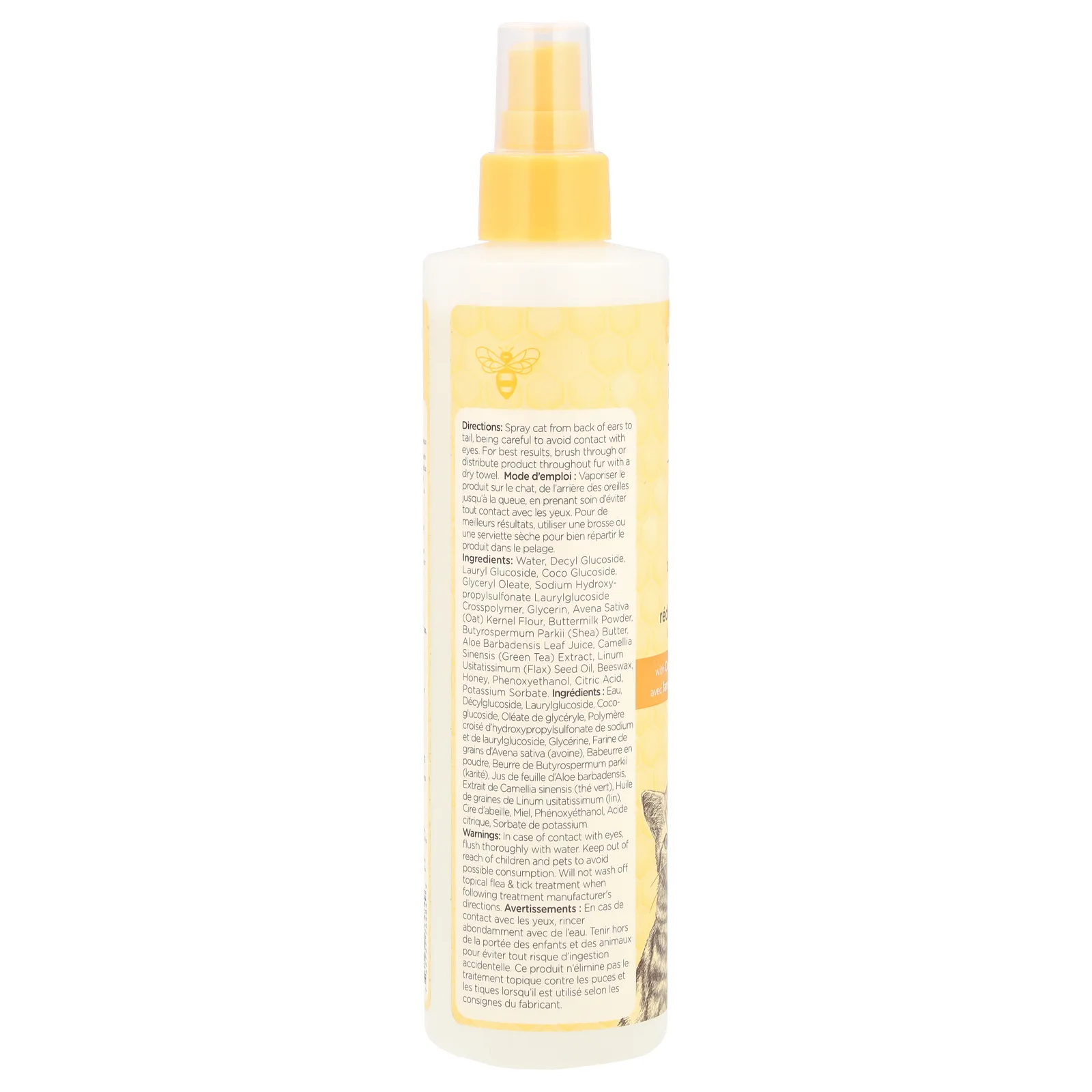 Burt's Bees, Спрей для кошек с коллоидной овсяной мукой и алоэ вера, 296 мл (10 жидк. Унций)